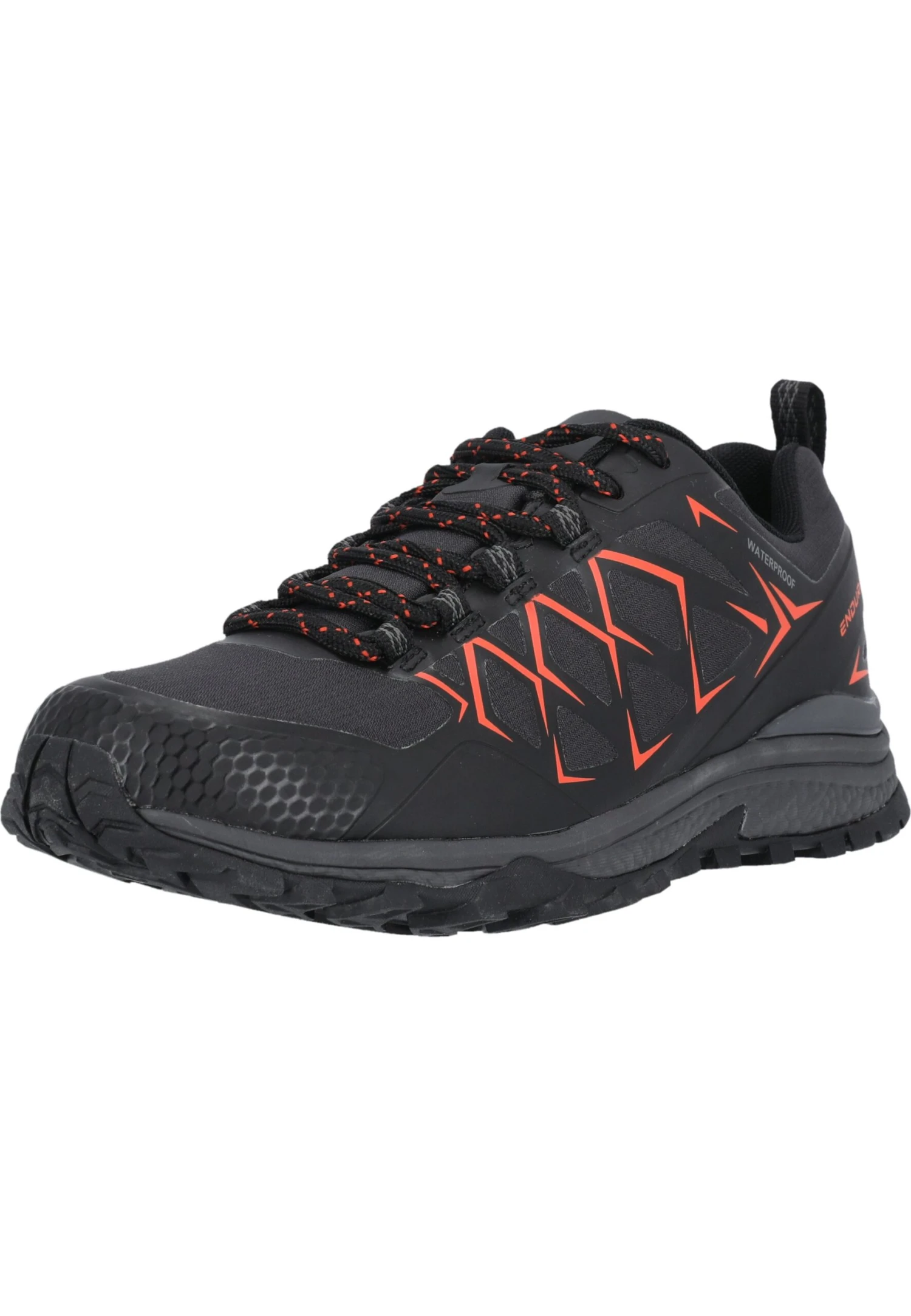Endurance Outdoor - Outdoorschoenen - Grijs Oranje 2 Endurance Outdoor - Outdoorschoenen - Grijs Oranje - Afbeelding 2