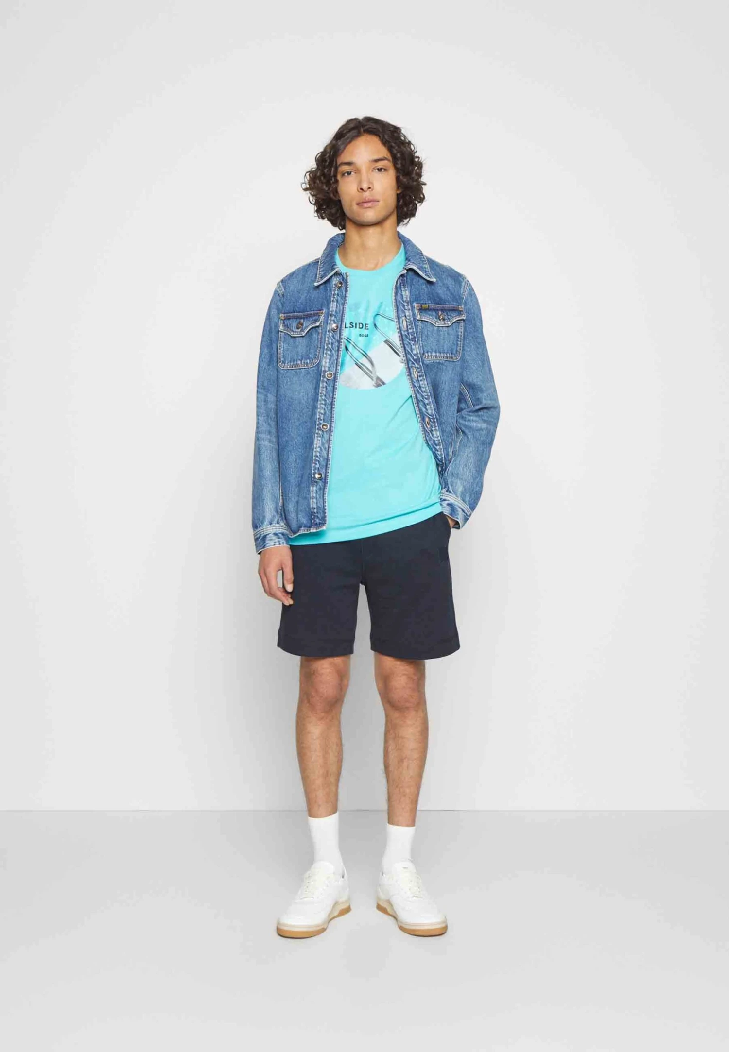 Boss Sewalk - Shorts - Dark Blue 2 Boss Sewalk - Shorts - Dark Blue - Afbeelding 2