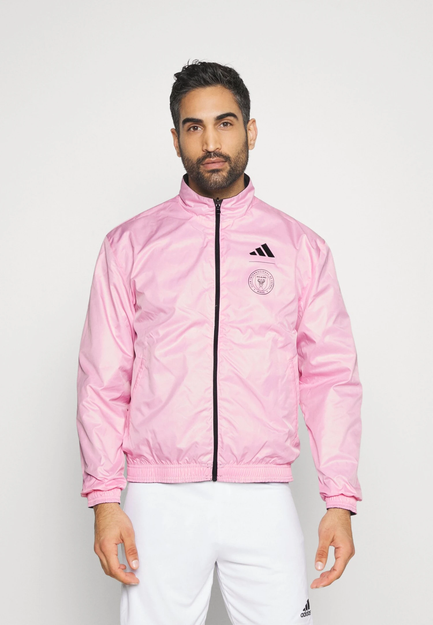 ADIDAS PERFORMANCE Inter Miami Anthem Jacket - Fanartikel - Black/True Pink 5 ADIDAS PERFORMANCE Inter Miami Anthem Jacket - Fanartikel - Black/True Pink - Afbeelding 5