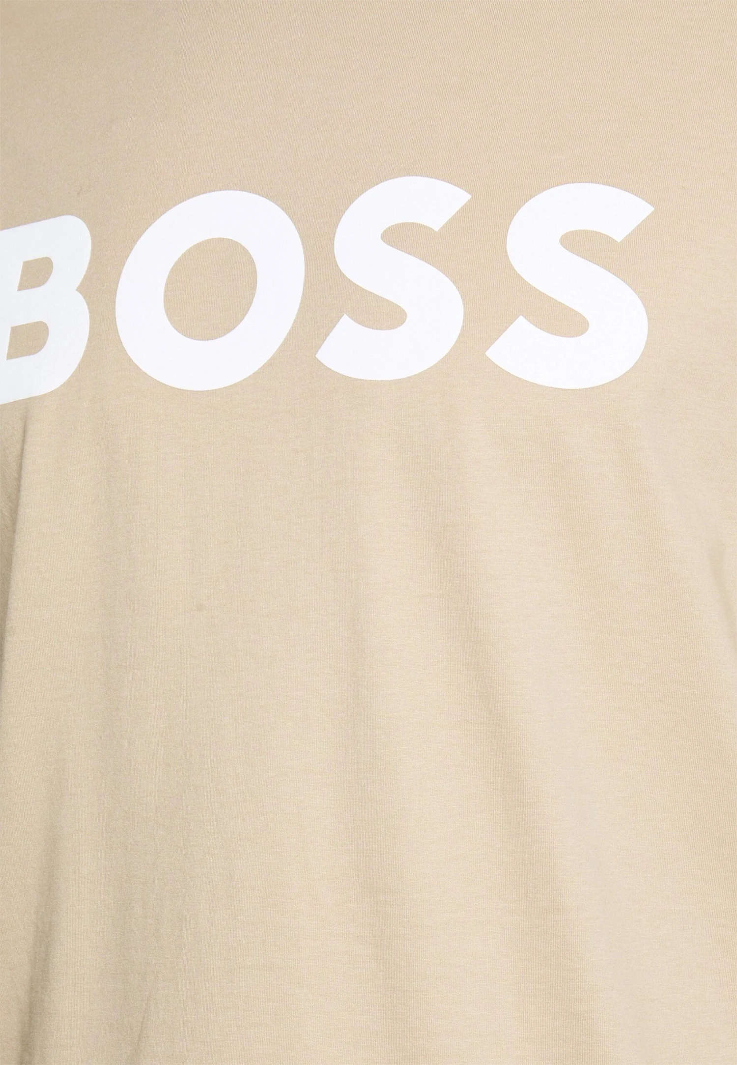 Boss Thinking - T-Shirt Print - Light Beige 3 Boss Thinking - T-Shirt Print - Light Beige - Afbeelding 3