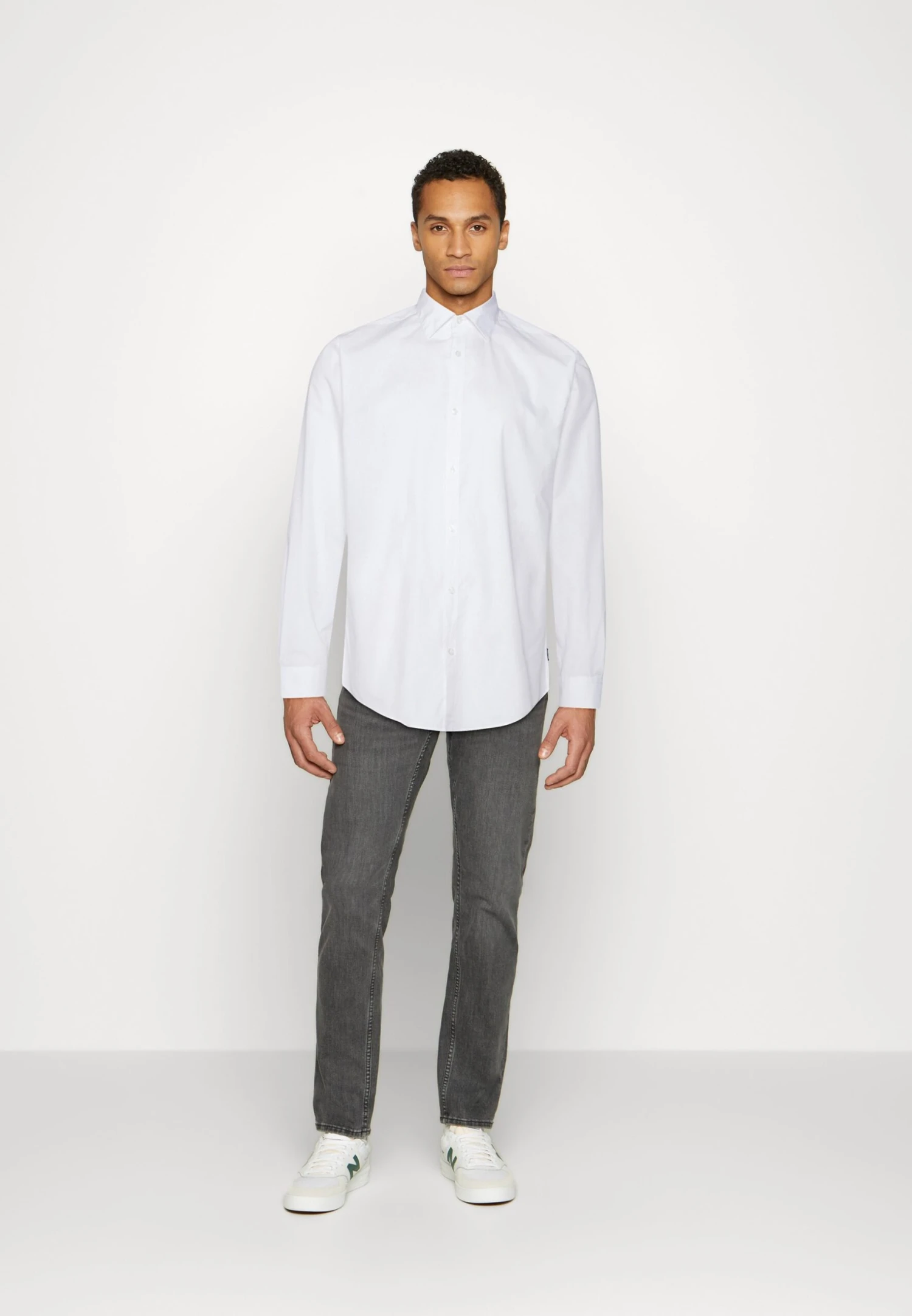 Only & Sons Onssane Solid Shirt - Zakelijk Overhemd - White 2 Only & Sons Onssane Solid Shirt - Zakelijk Overhemd - White - Afbeelding 2