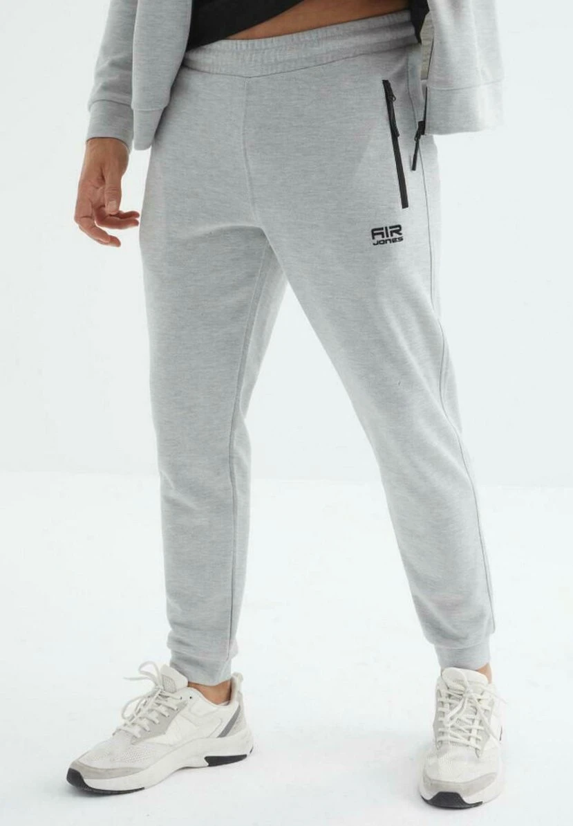 Vrijetijd-Jogging - Huis - Home- Trainingspak - Licht Grijs 5 Vrijetijd-Jogging - Huis - Home- Trainingspak - Licht Grijs - Afbeelding 5