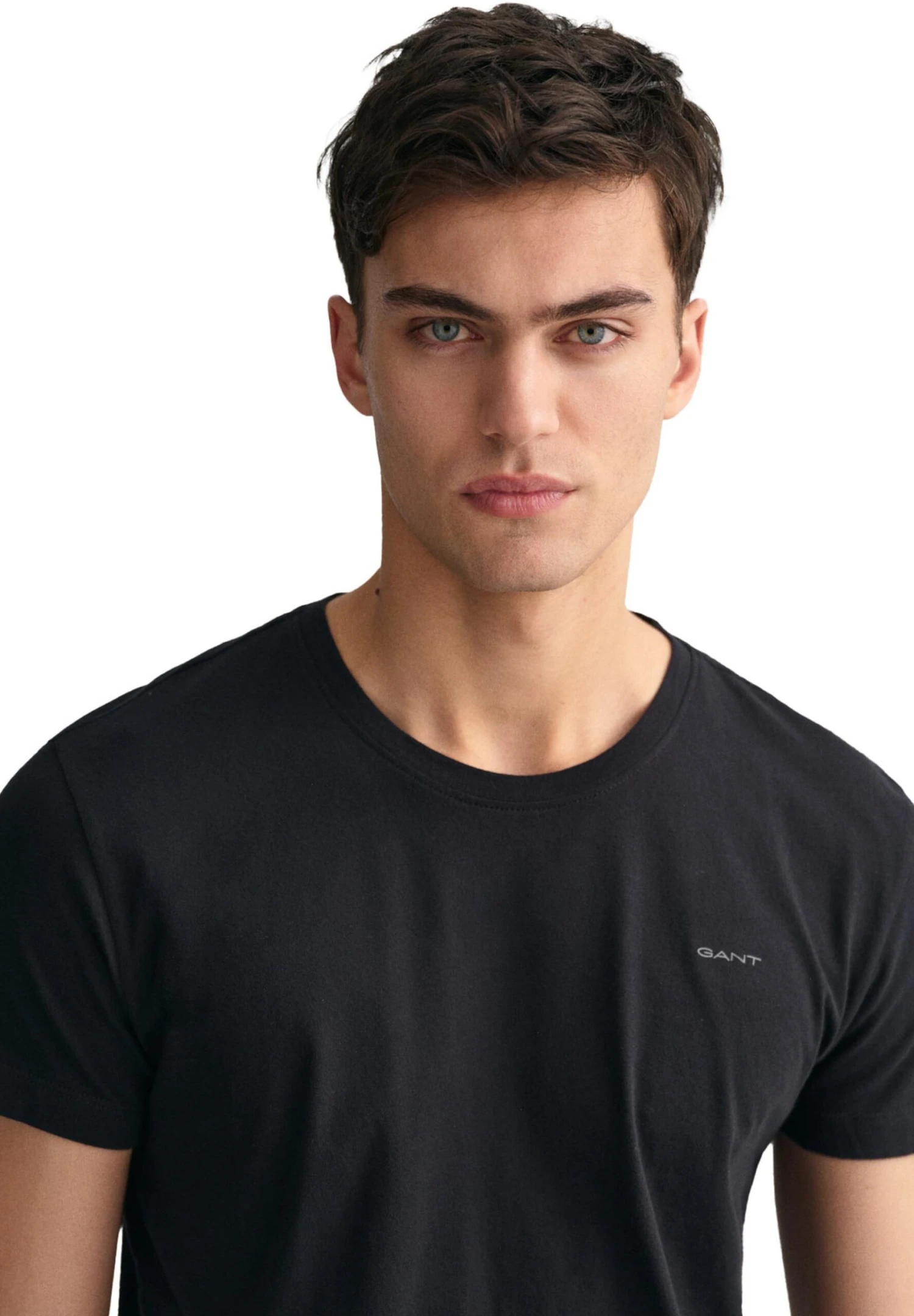 Gant C-Neck 2-Pack - Pyjamashirt - Schwarz Weiß 3 Gant C-Neck 2-Pack - Pyjamashirt - Schwarz Weiß - Afbeelding 3