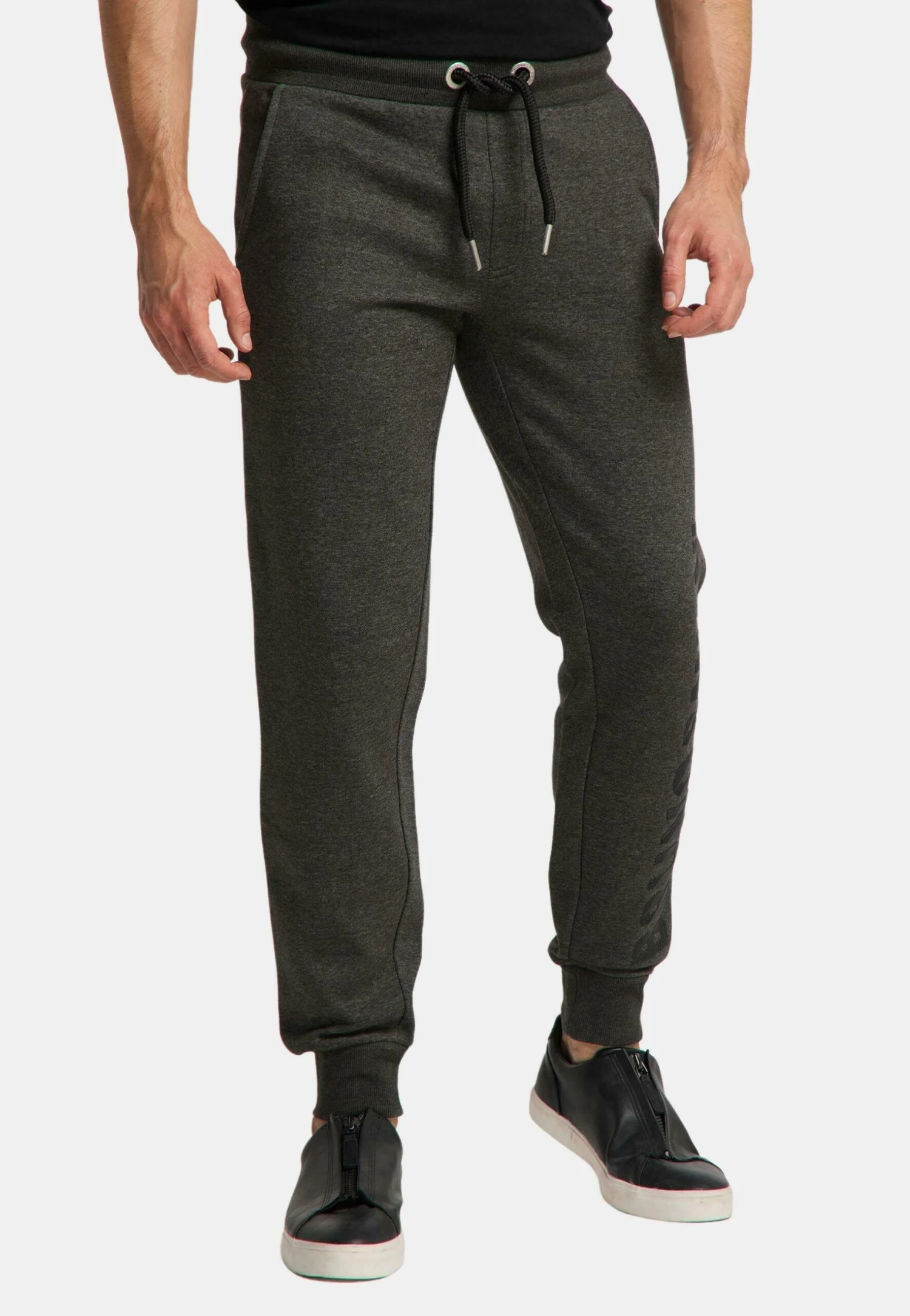 Bruno Banani Trainingsbroek - Grau Melange 1 Bruno Banani Trainingsbroek - Grau Melange