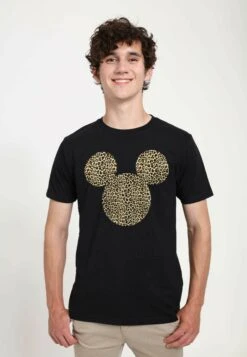 Disney Mickey Classic Animal Ears Unisex - T-Shirt Print - Black