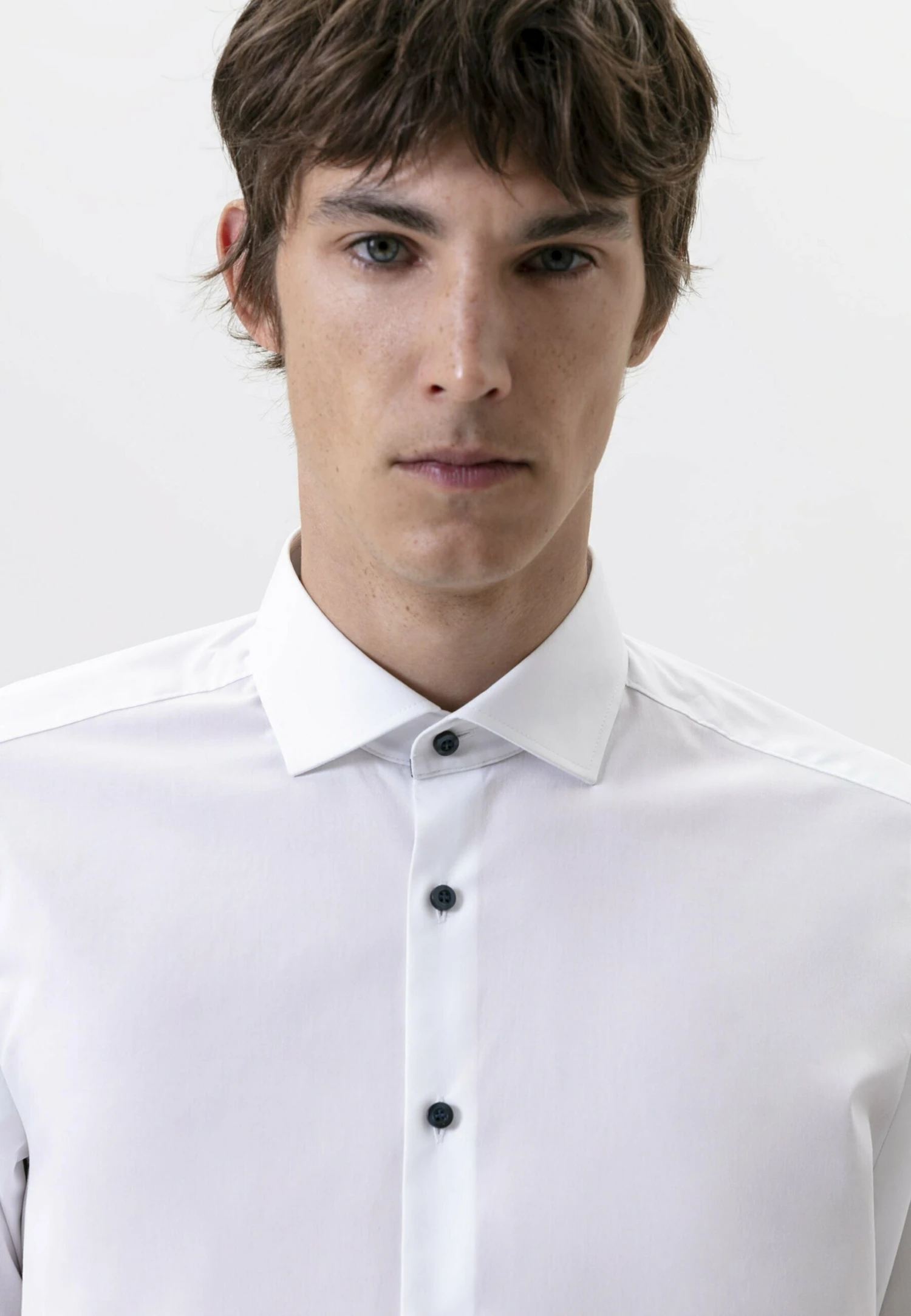 Body Fit - Zakelijk Overhemd - Weiß 4 Body Fit - Zakelijk Overhemd - Weiß - Afbeelding 4