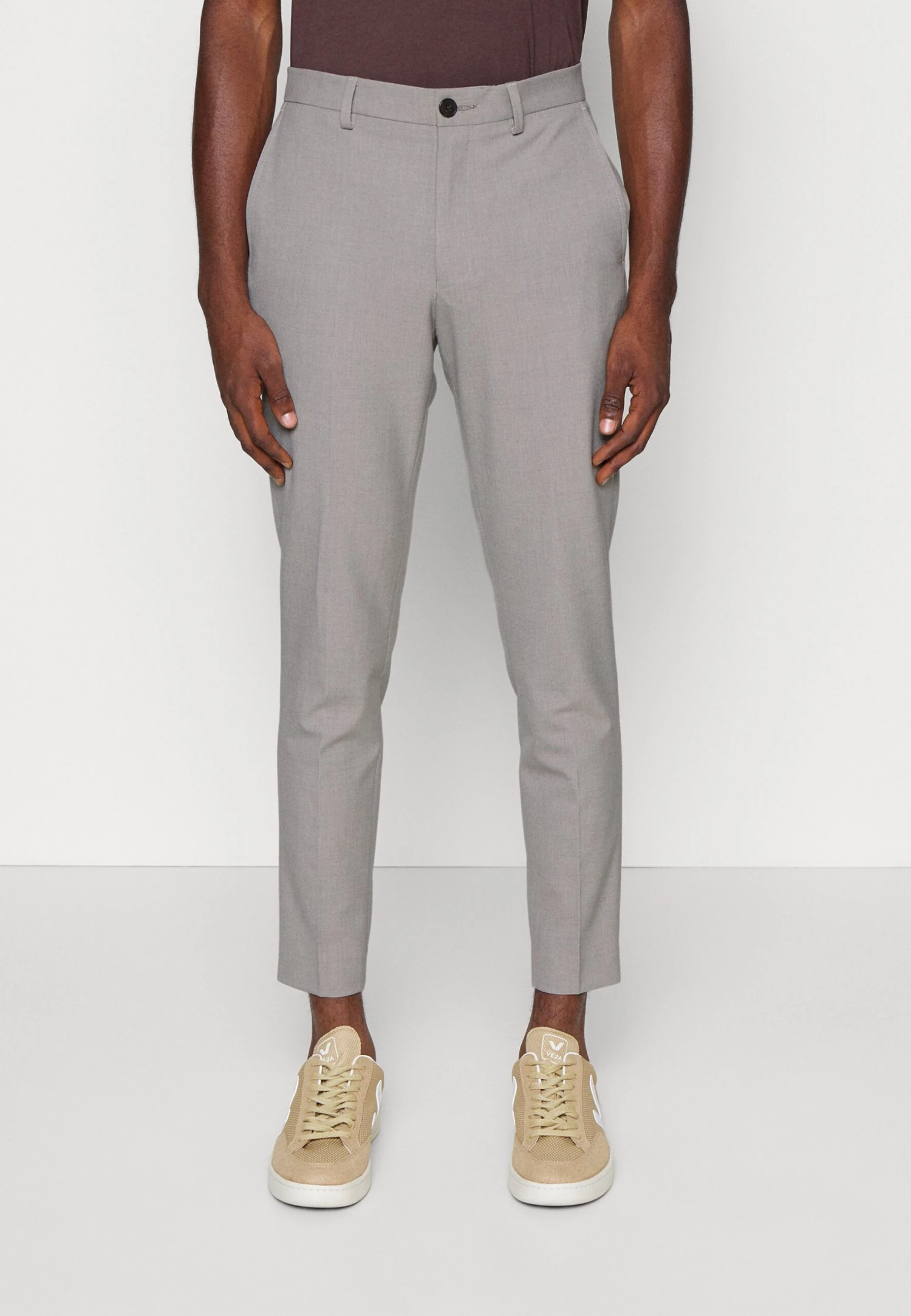 The Stand Alone Trouser - Broek - Beige 1 The Stand Alone Trouser - Broek - Beige