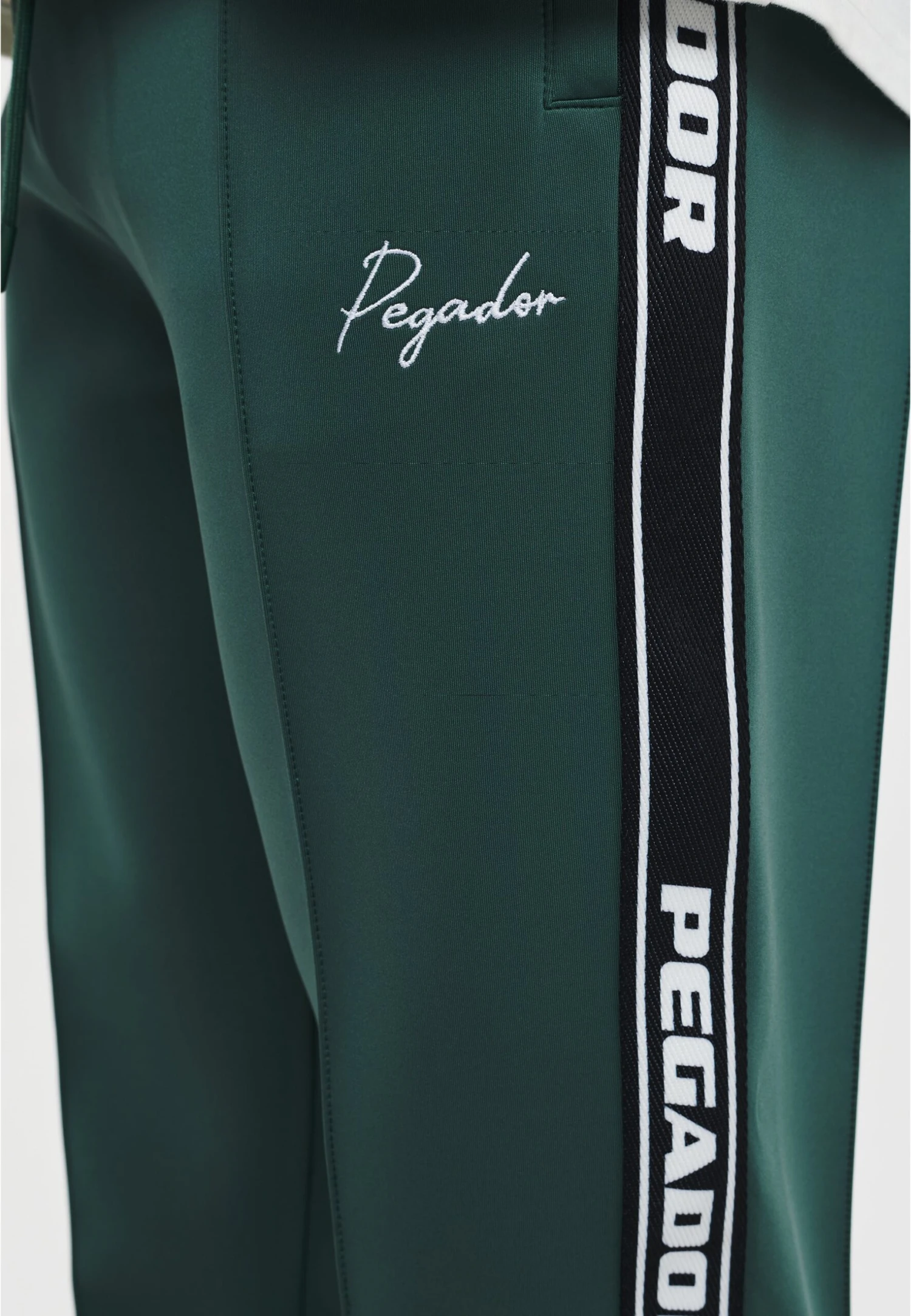Pegador Wide Track Pants Unisex - Trainingsbroek - Forest Green/Black 5 Pegador Wide Track Pants Unisex - Trainingsbroek - Forest Green/Black - Afbeelding 5