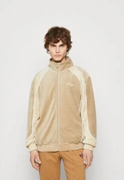 Sean John Script Logo Trackjacket - Trainingsvest - Beige