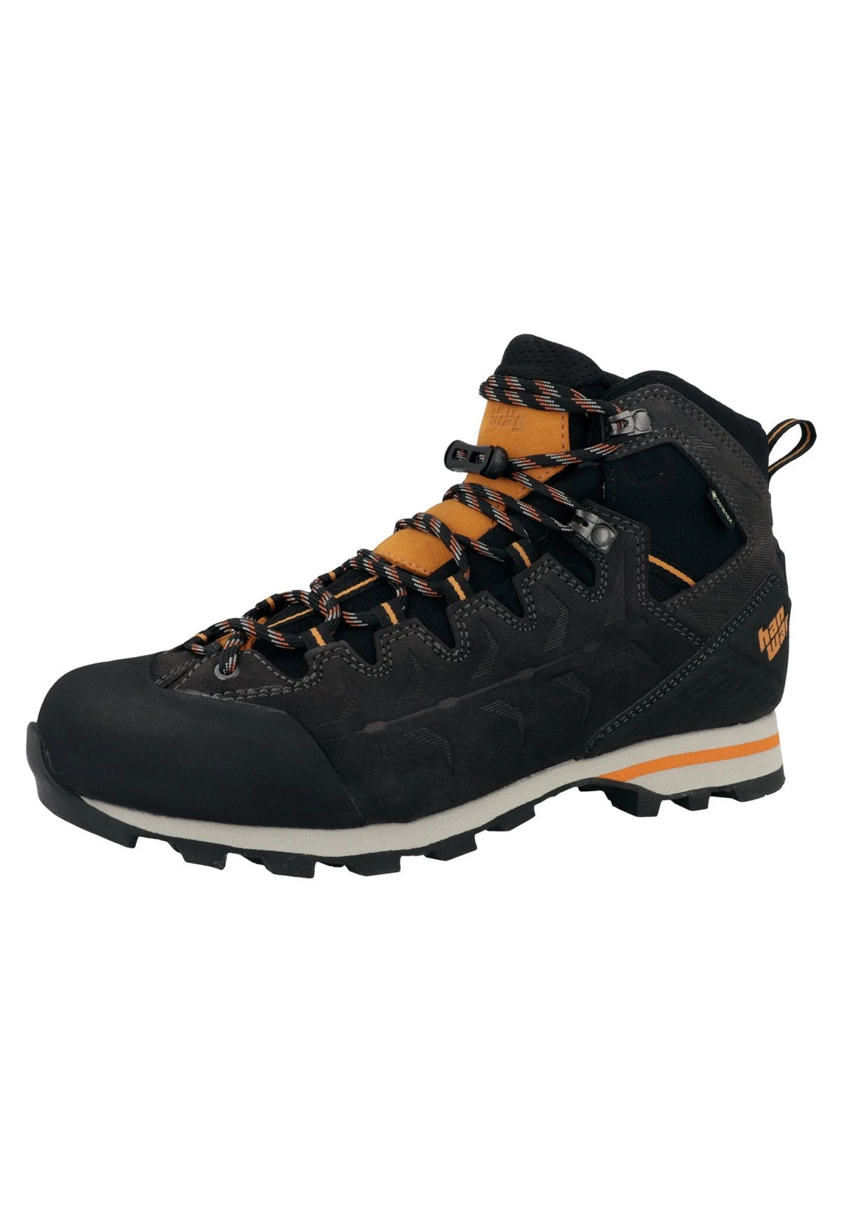 Hanwag Makra Light Gtx - Outdoorschoenen - Asphalt/Orange 2 Hanwag Makra Light Gtx - Outdoorschoenen - Asphalt/Orange - Afbeelding 2