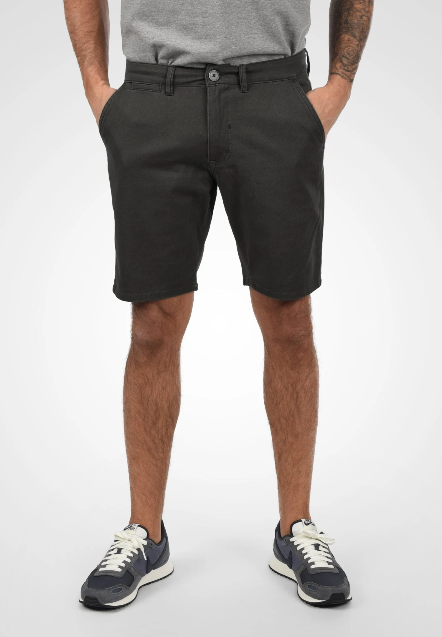 Blend Bhpierre - Shorts - Ebony Grey 1 Blend Bhpierre - Shorts - Ebony Grey