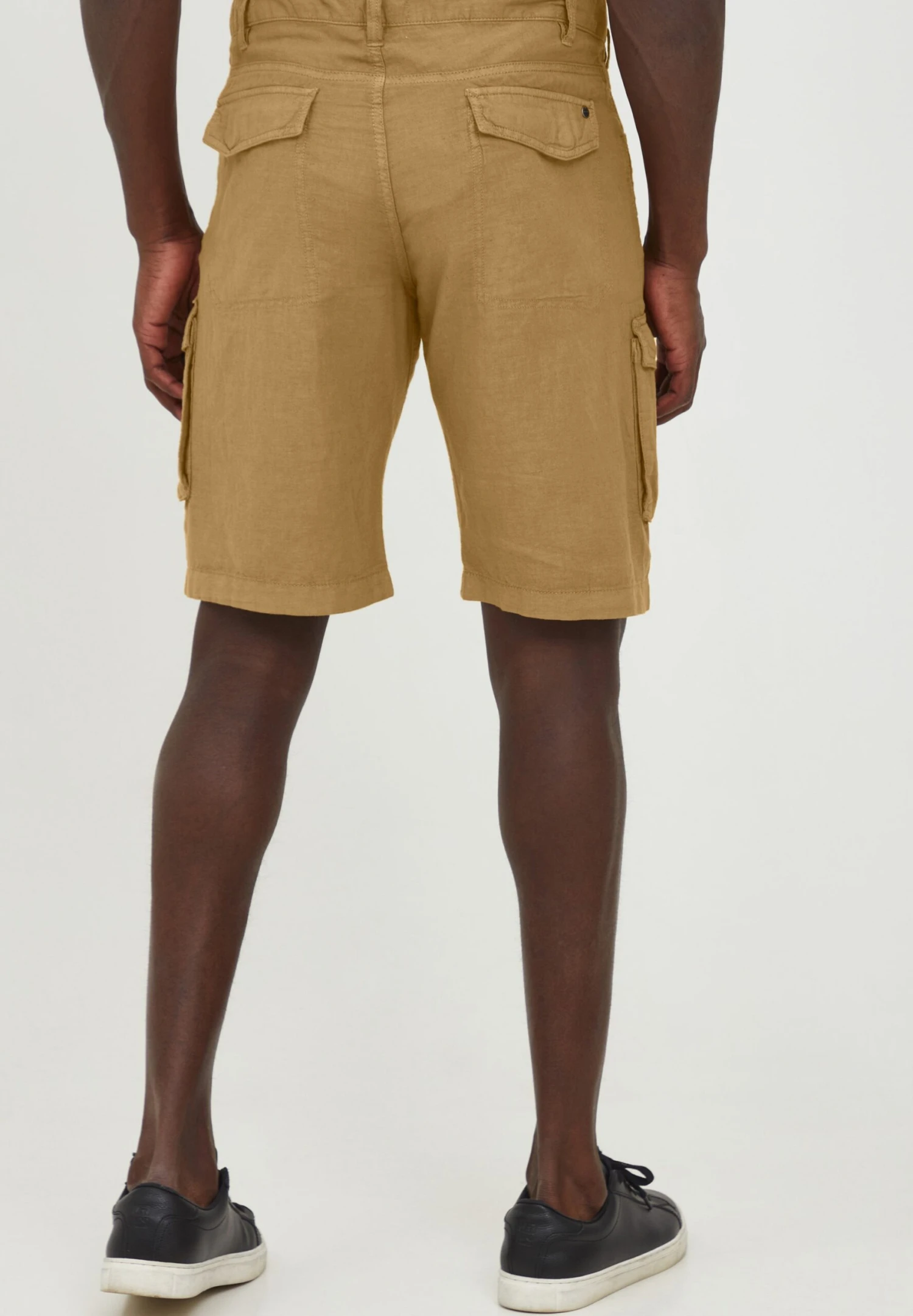 Solid Sdpovl Cargo Linen - Shorts - Dull Gold 3 Solid Sdpovl Cargo Linen - Shorts - Dull Gold - Afbeelding 3