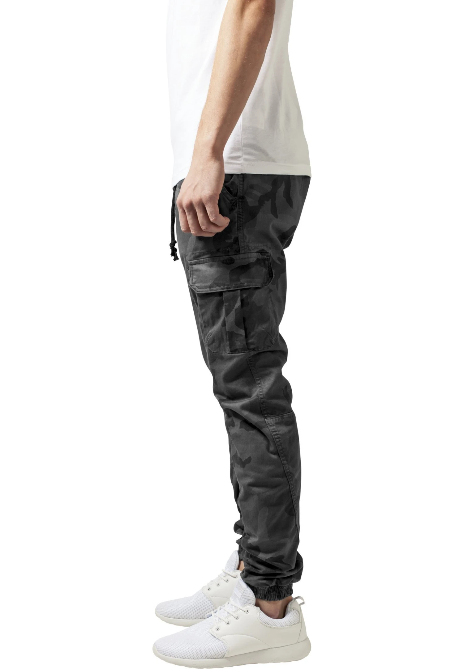 URBAN CLASSICS Camo Jogging- Cargobroek - Grey Camouflage 2 URBAN CLASSICS Camo Jogging- Cargobroek - Grey Camouflage - Afbeelding 2