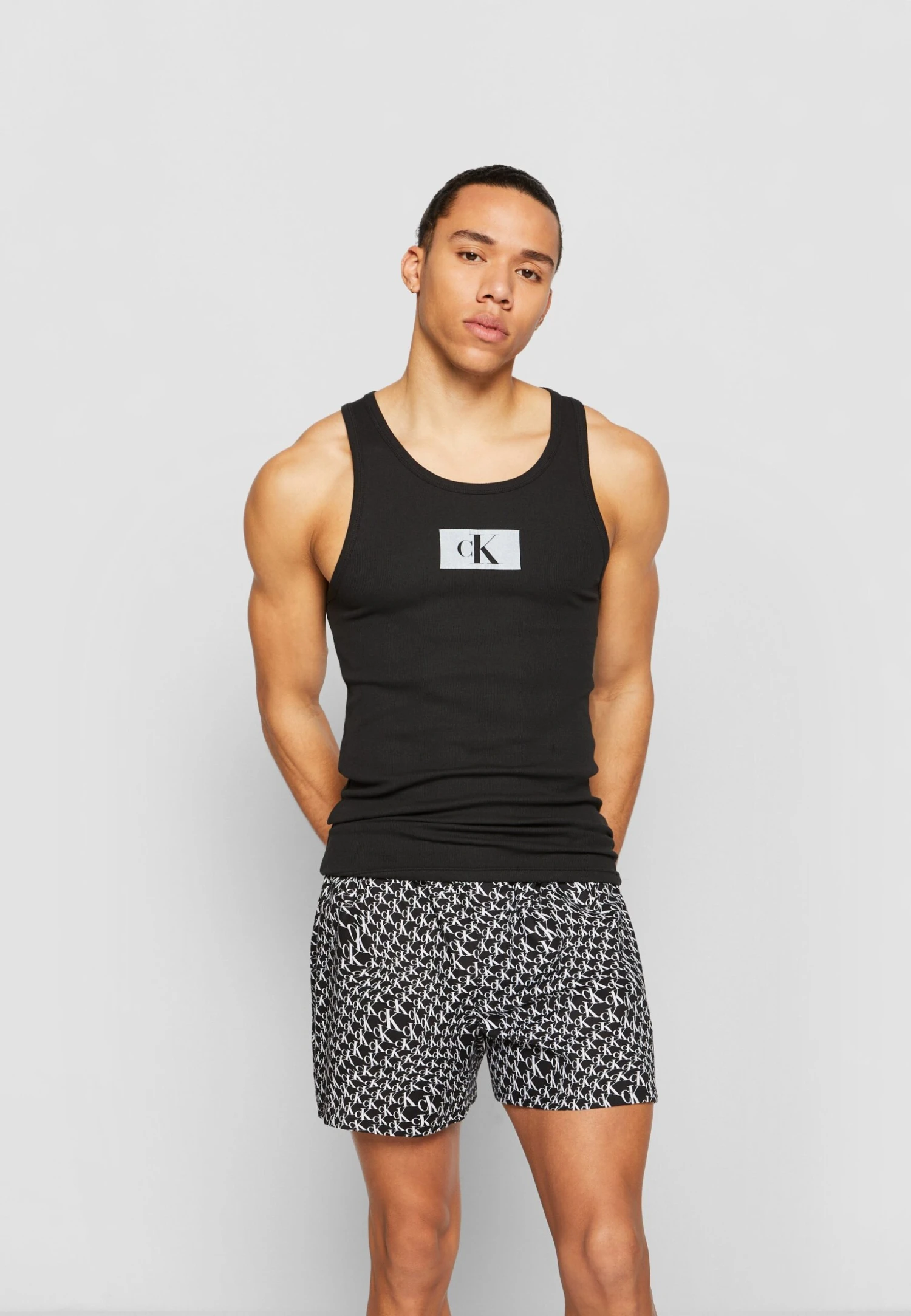 Tank Boxer - Pyjama - Black 1 Tank Boxer - Pyjama - Black