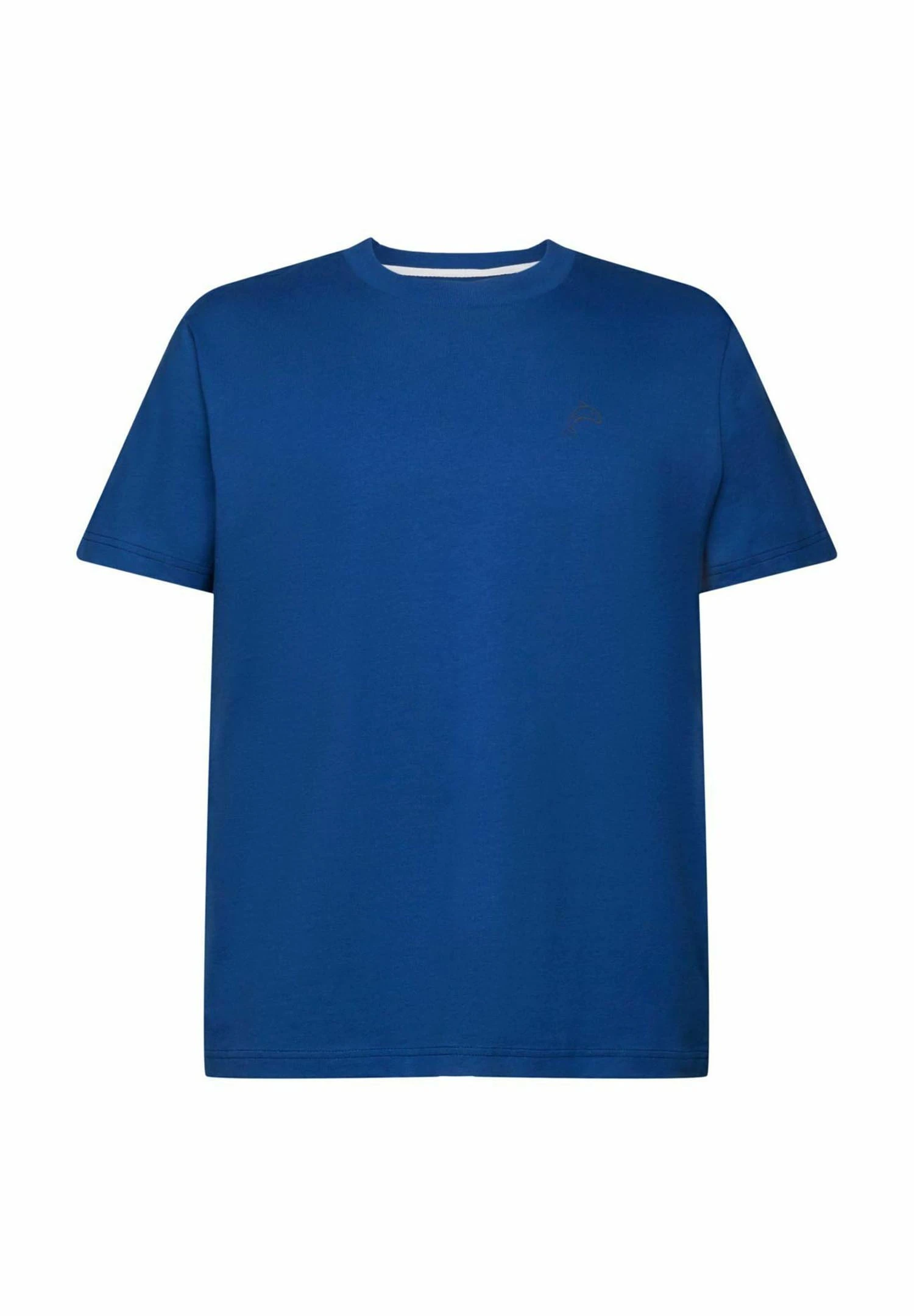 ESPRIT Mit Delfinprint - T-Shirt Basic - Bright Blue 5 ESPRIT Mit Delfinprint - T-Shirt Basic - Bright Blue - Afbeelding 5