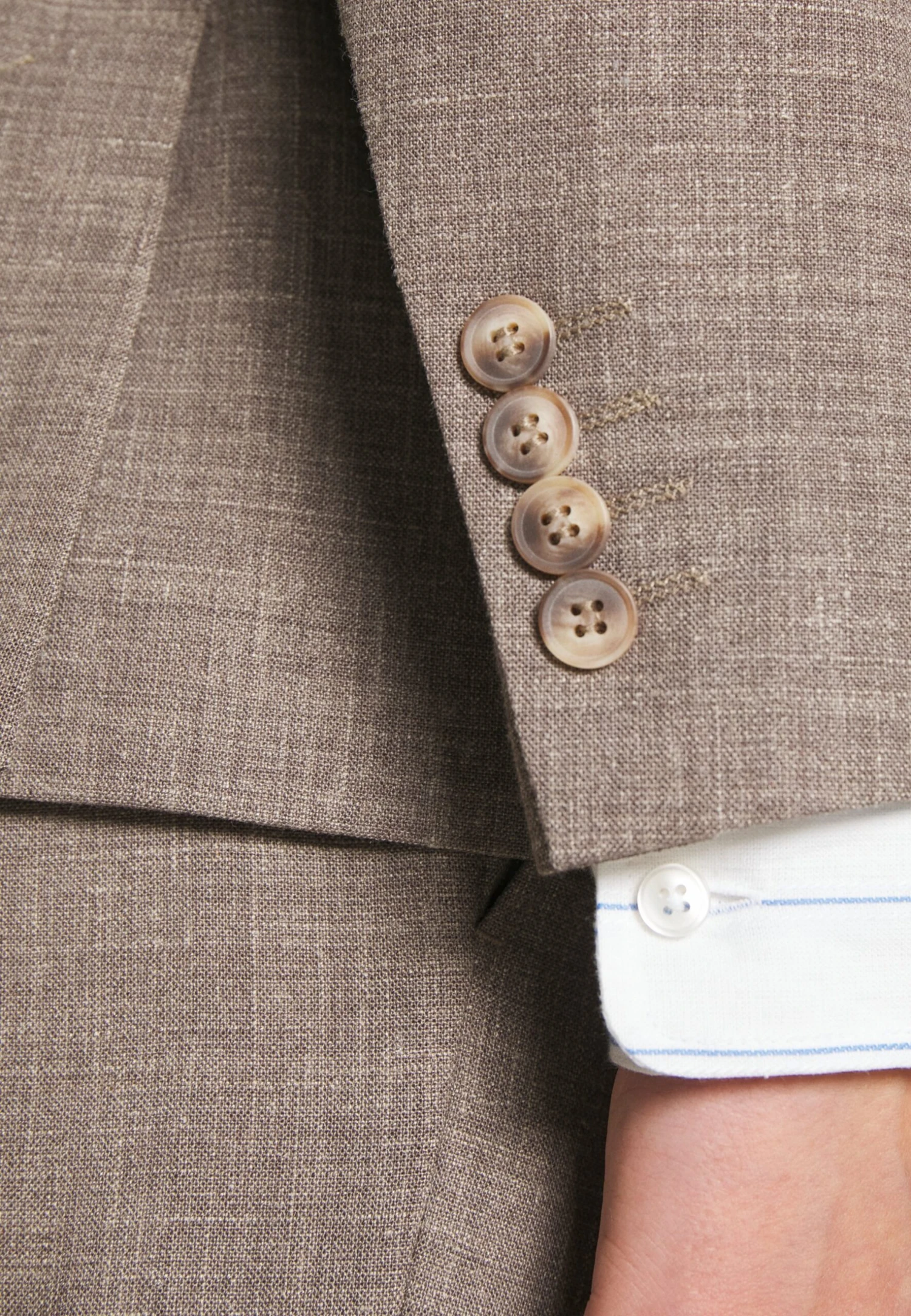 Selected Homme Slhslim Suit Set - Kostuum - Dark Sand Melange 9 Selected Homme Slhslim Suit Set - Kostuum - Dark Sand Melange - Afbeelding 9