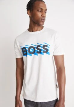 Boss T-Shirt Print - Off-White