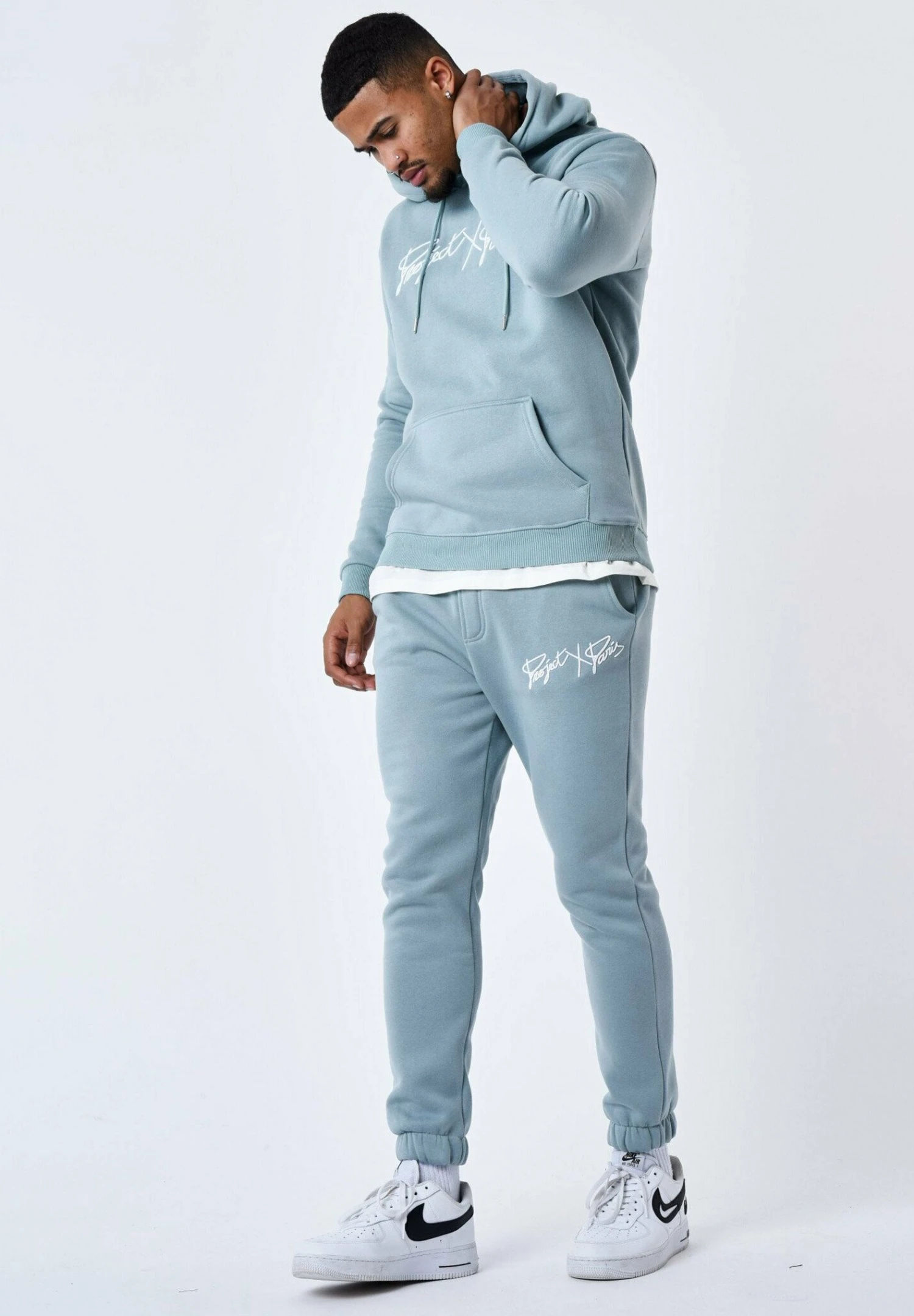 Basic Full Logo - Trainingsbroek - Bleu Vert 6 Basic Full Logo - Trainingsbroek - Bleu Vert - Afbeelding 6