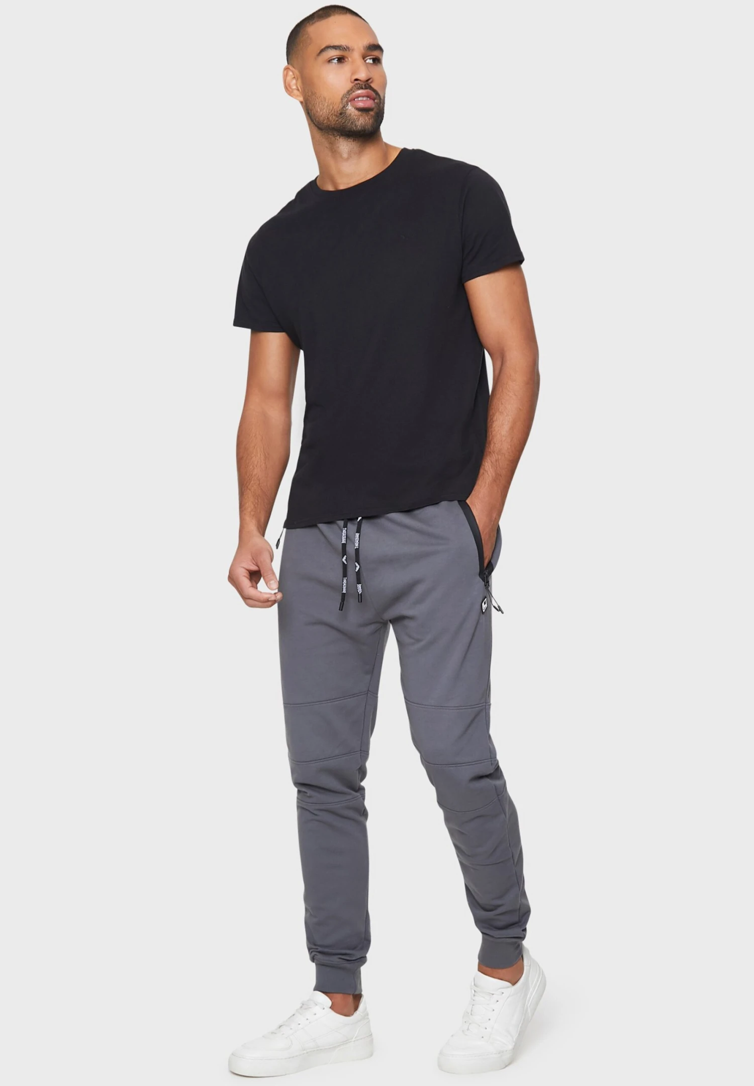Threadbare Tristain- Trainingsbroek - Slate Grey 2 Threadbare Tristain- Trainingsbroek - Slate Grey - Afbeelding 2