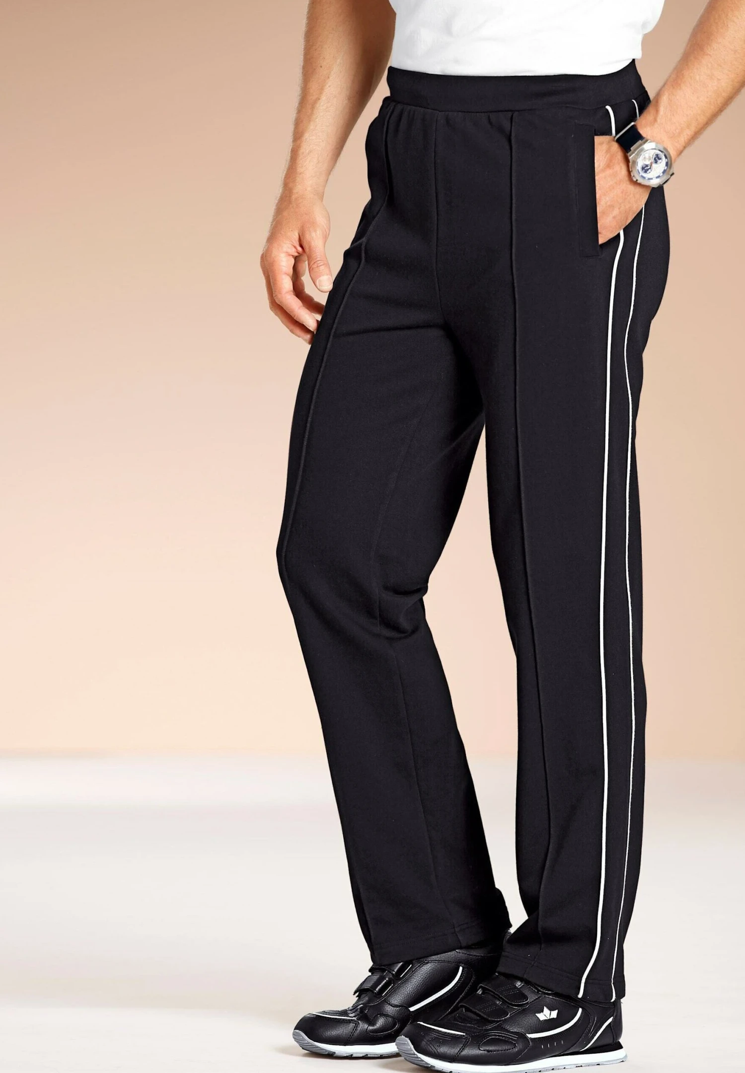 2 Pack - Trainingsbroek - Schwarz/Marineblau/Weiß 2 2 Pack - Trainingsbroek - Schwarz/Marineblau/Weiß - Afbeelding 2