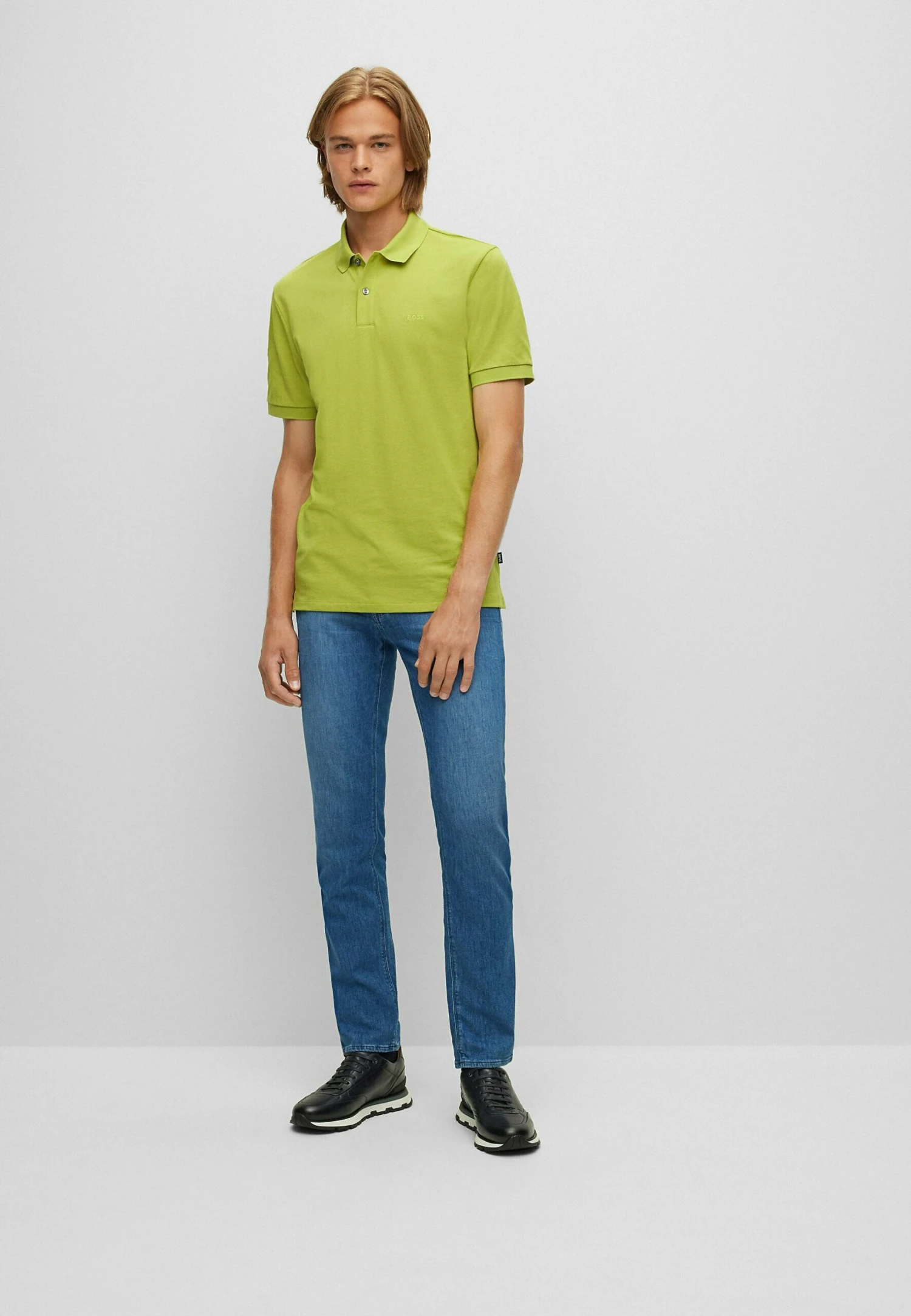 Boss Cotton-Piquée Regular Fit Polo - Poloshirt - Green Seven 2 Boss Cotton-Piquée Regular Fit Polo - Poloshirt - Green Seven - Afbeelding 2
