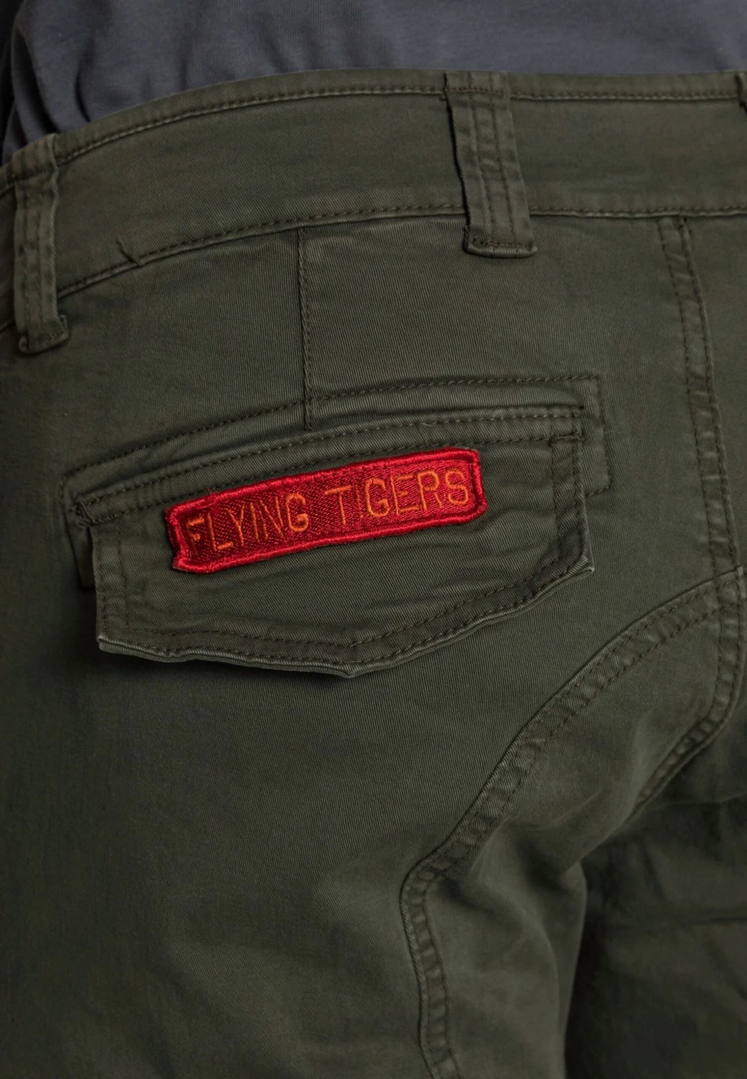 Alpha Industries Petrol Patch - Cargobroek - Greyblack 5 Alpha Industries Petrol Patch - Cargobroek - Greyblack - Afbeelding 5