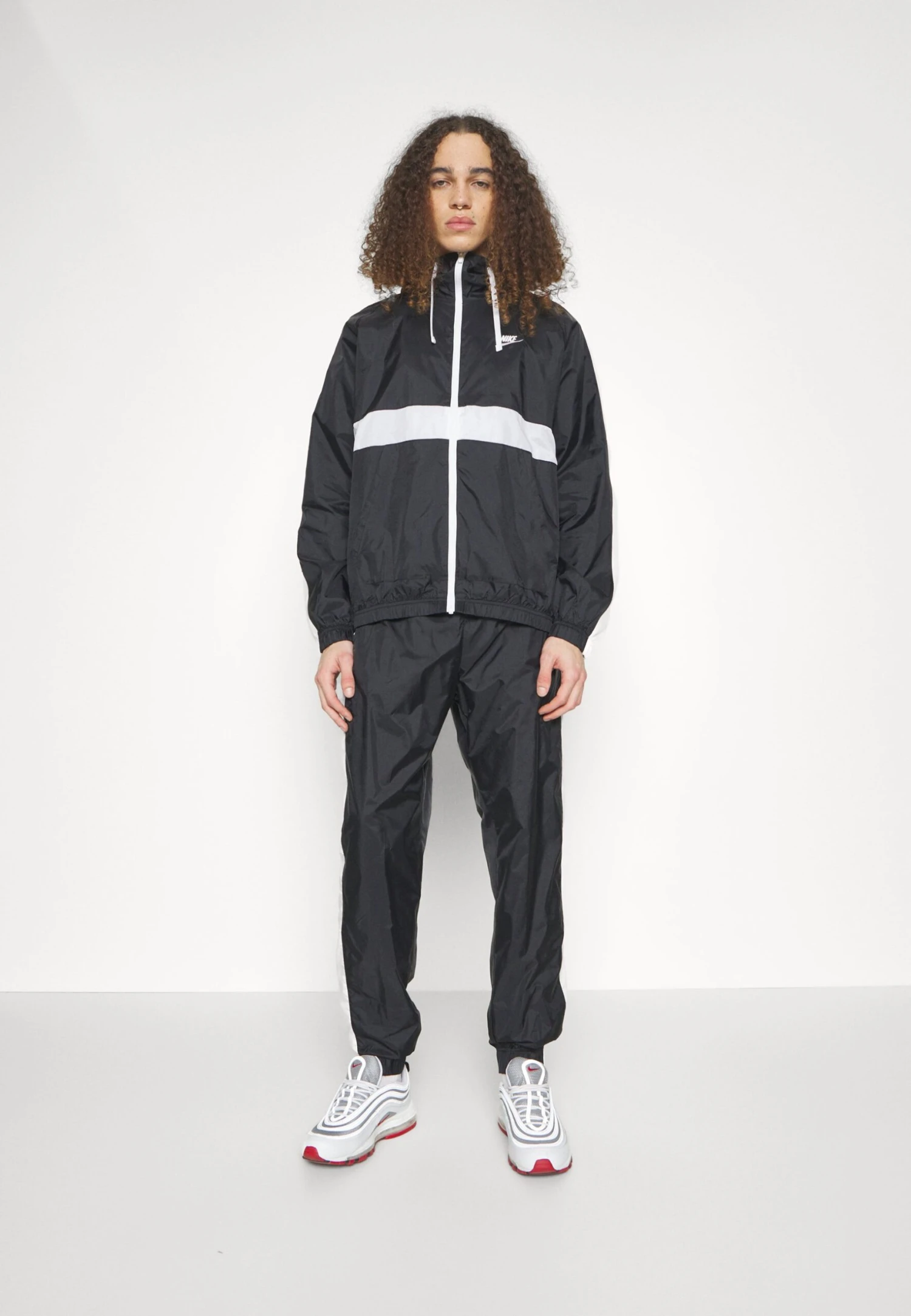 Nike Sportswear Club Suit - Trainingspak - Black/White 2 Nike Sportswear Club Suit - Trainingspak - Black/White - Afbeelding 2