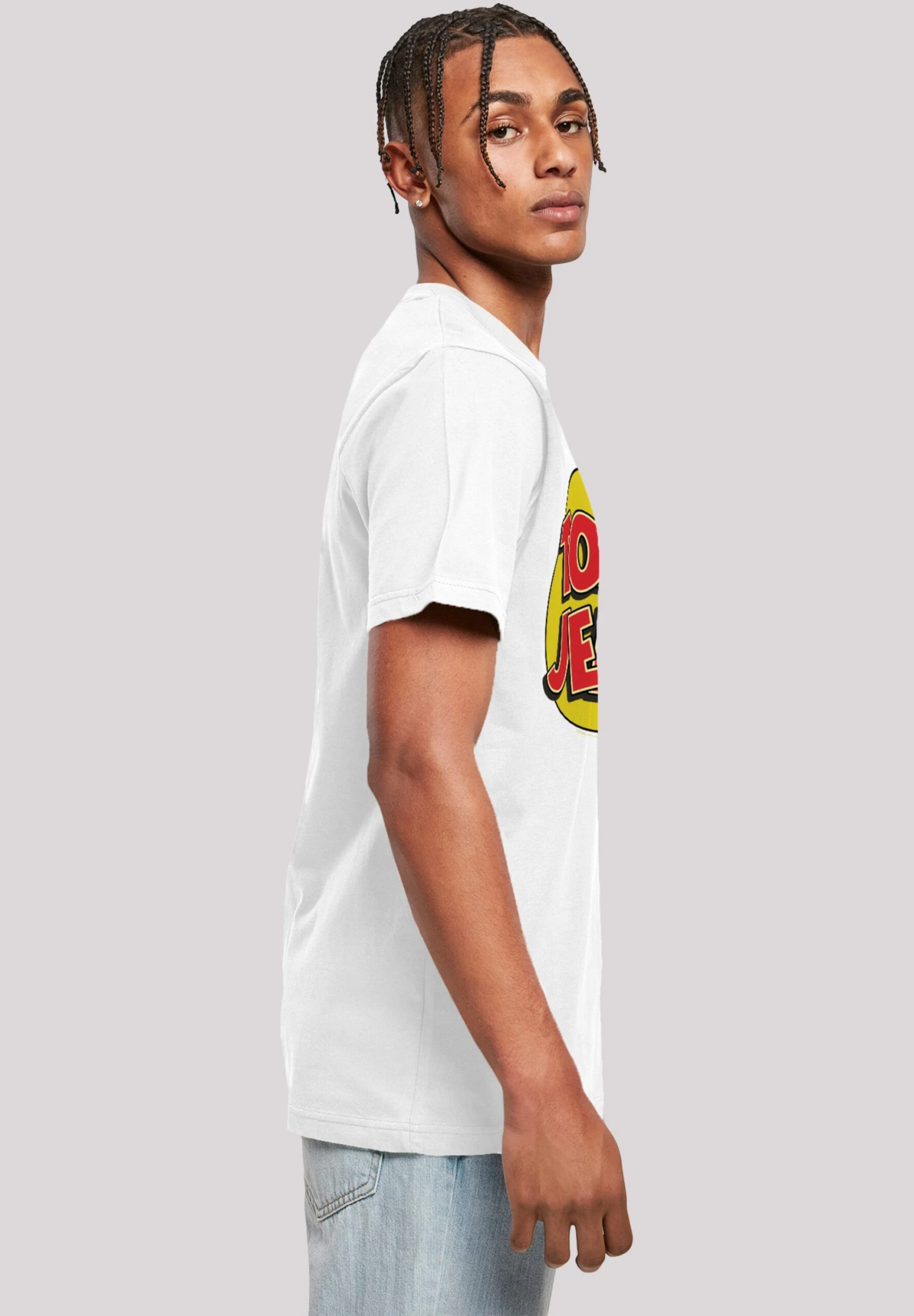 F4NT4STIC Tom Und Jerry- T-Shirt Print - White 4 F4NT4STIC Tom Und Jerry- T-Shirt Print - White - Afbeelding 4