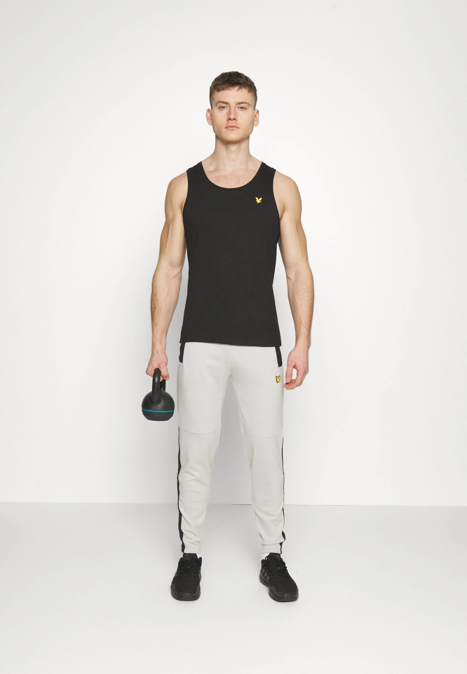 Lyle & Scott Pocket Branded Trackies - Trainingsbroek - Pebble Marl 2 Lyle & Scott Pocket Branded Trackies - Trainingsbroek - Pebble Marl - Afbeelding 2