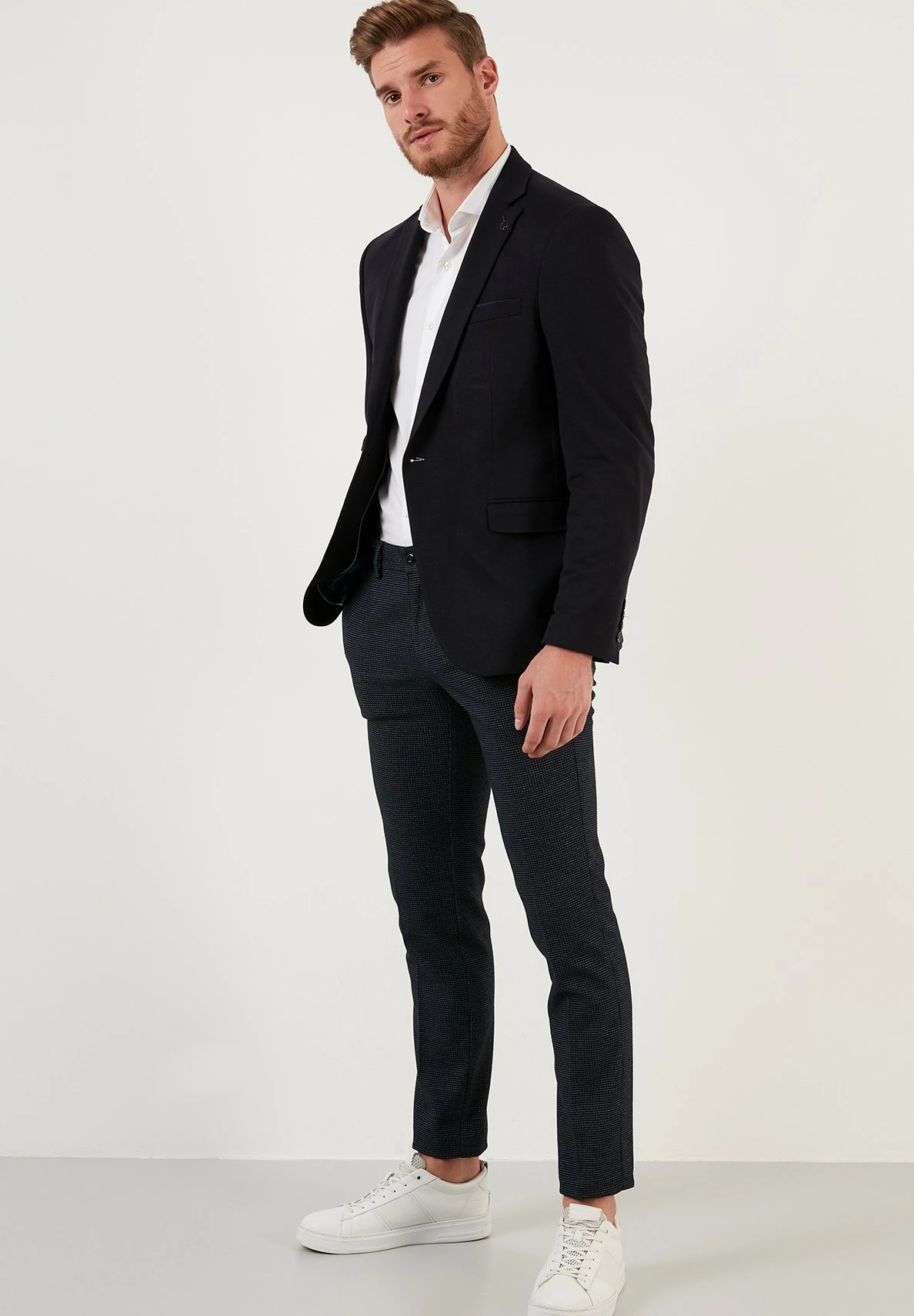 Slim Fit - Blazer - Dark Blue 7 Slim Fit - Blazer - Dark Blue - Afbeelding 7