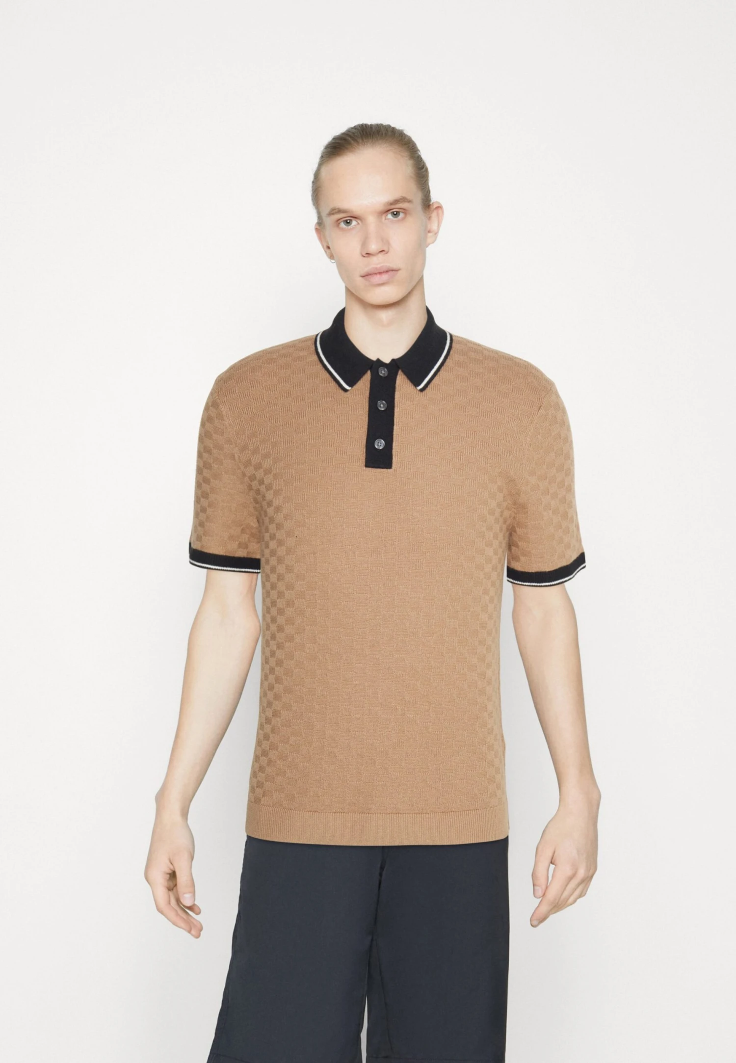 Abercrombie & Fitch Golf Shop New Button- Poloshirt - Moonlight 1 Abercrombie & Fitch Golf Shop New Button- Poloshirt - Moonlight