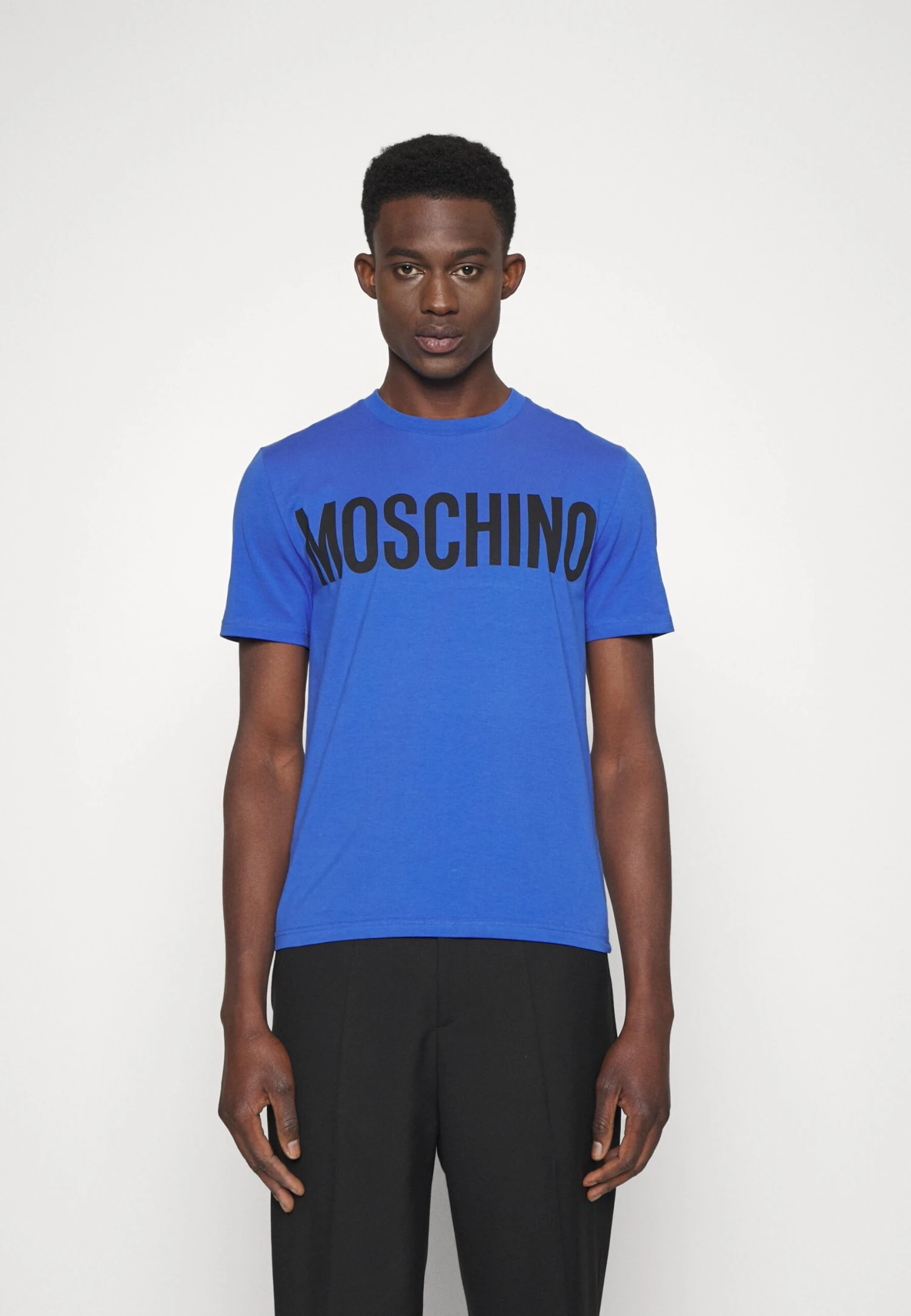 MOSCHINO T-Shirt Print - Fantasy Blue 3 MOSCHINO T-Shirt Print - Fantasy Blue - Afbeelding 3