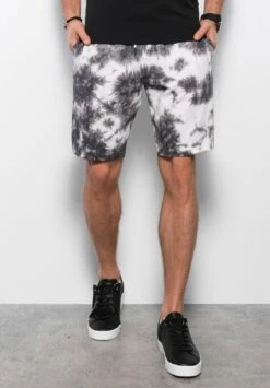 Tie Dye W - Shorts - Graphite And White