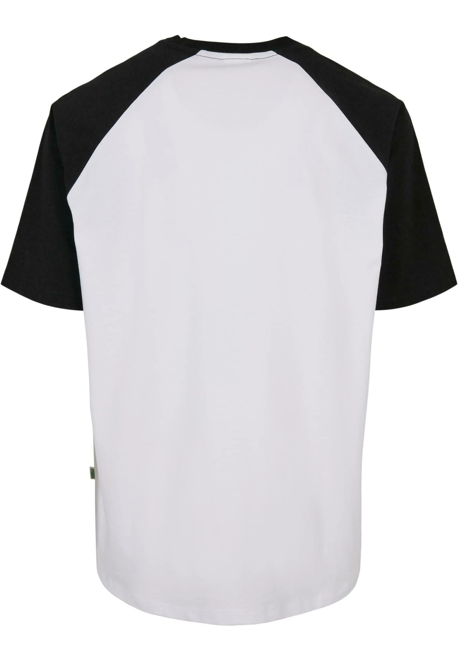 URBAN CLASSICS Raglan Tee - T-Shirt Print - White Black 7 URBAN CLASSICS Raglan Tee - T-Shirt Print - White Black - Afbeelding 7