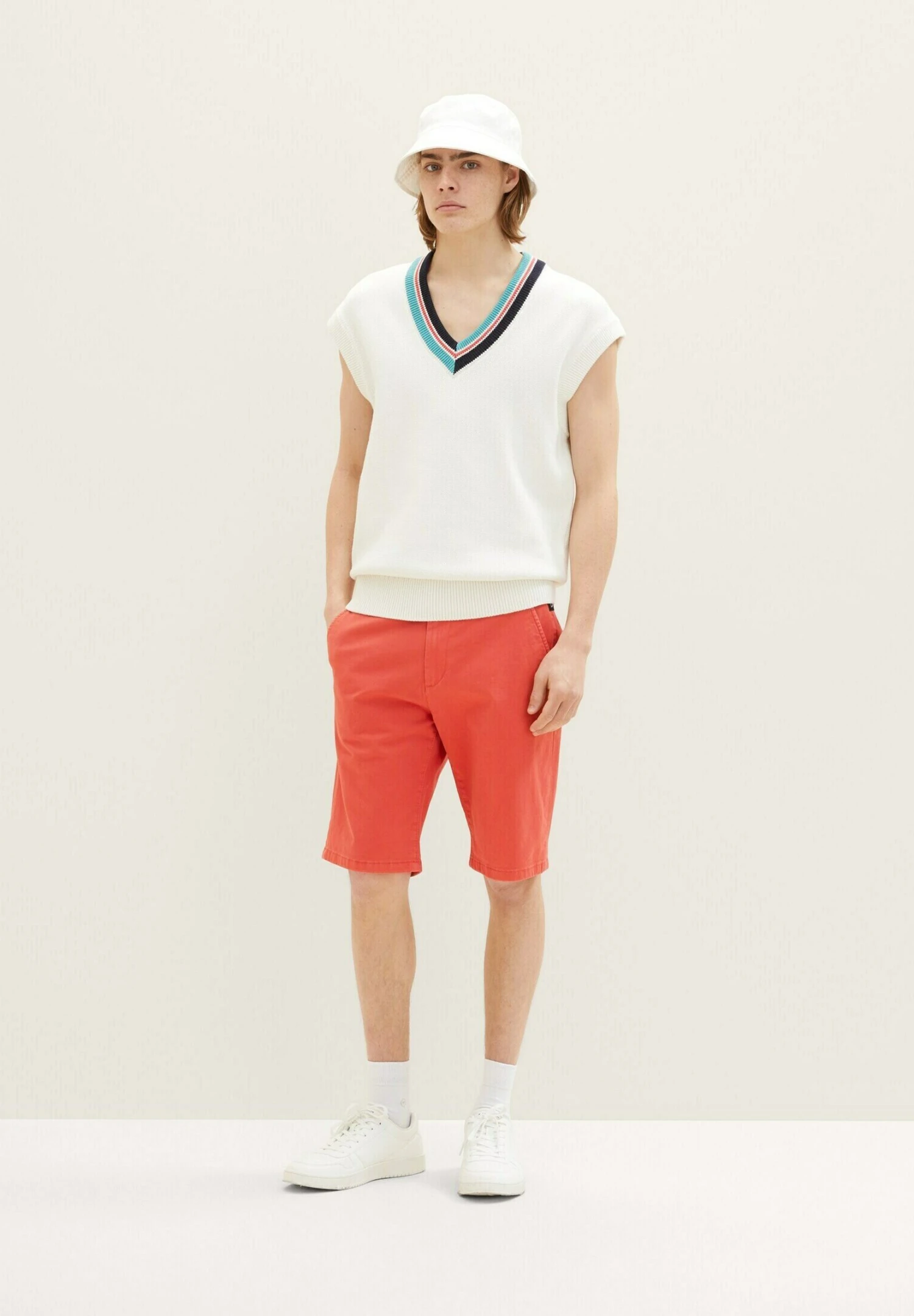 TOM TAILOR Denim Shorts - Plain Red 2 TOM TAILOR Denim Shorts - Plain Red - Afbeelding 2