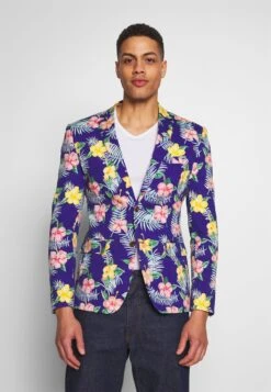 Opposuits Tropical Flowers - Blazer - Blue