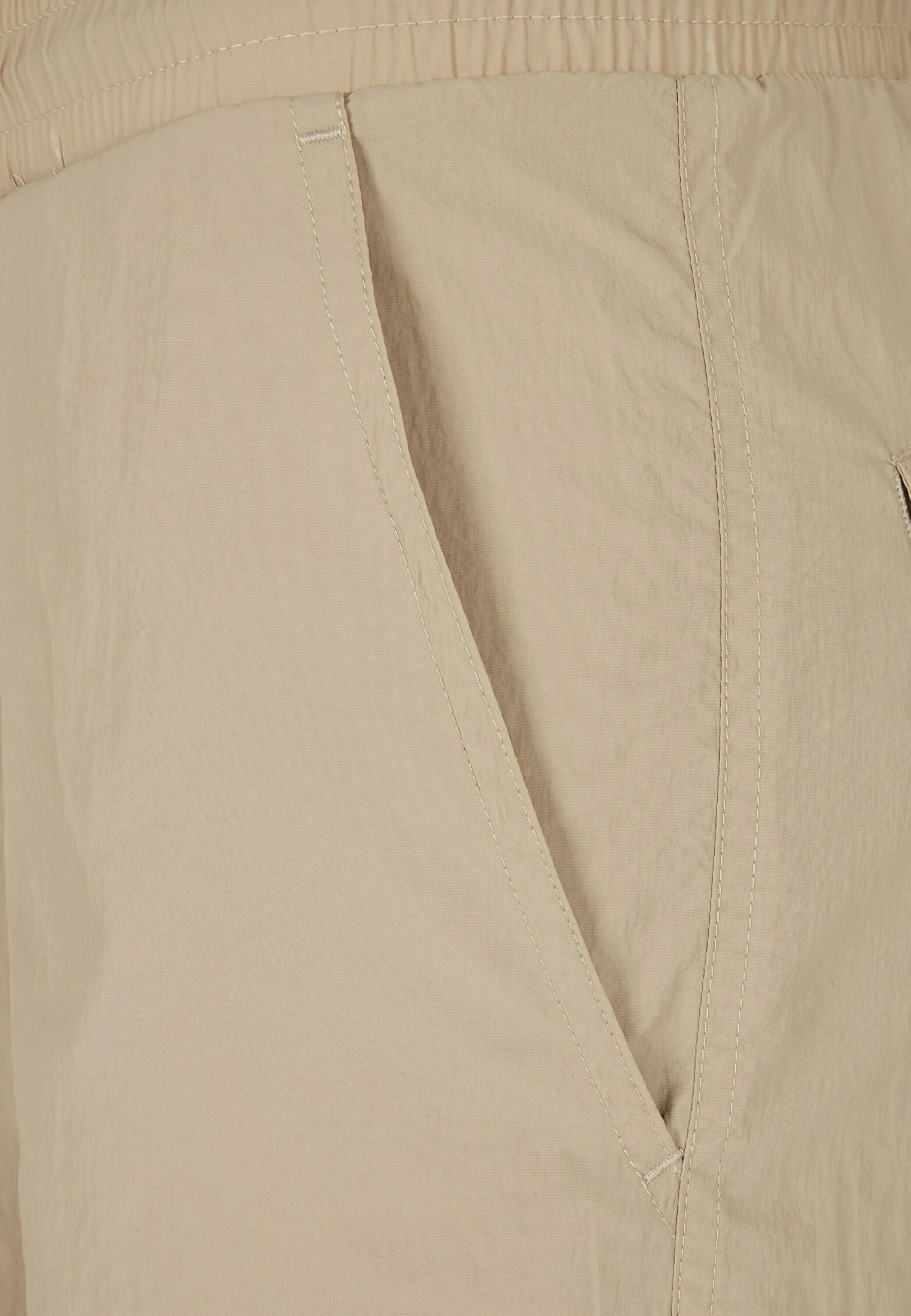 URBAN CLASSICS High Waist Crinkle - Cargobroek - Concrete 13 URBAN CLASSICS High Waist Crinkle - Cargobroek - Concrete - Afbeelding 13