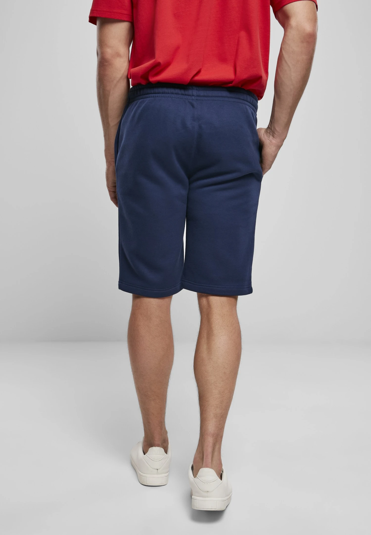 URBAN CLASSICS Basic Sweatshorts - Trainingsbroek - Darkblue 1 URBAN CLASSICS Basic Sweatshorts - Trainingsbroek - Darkblue