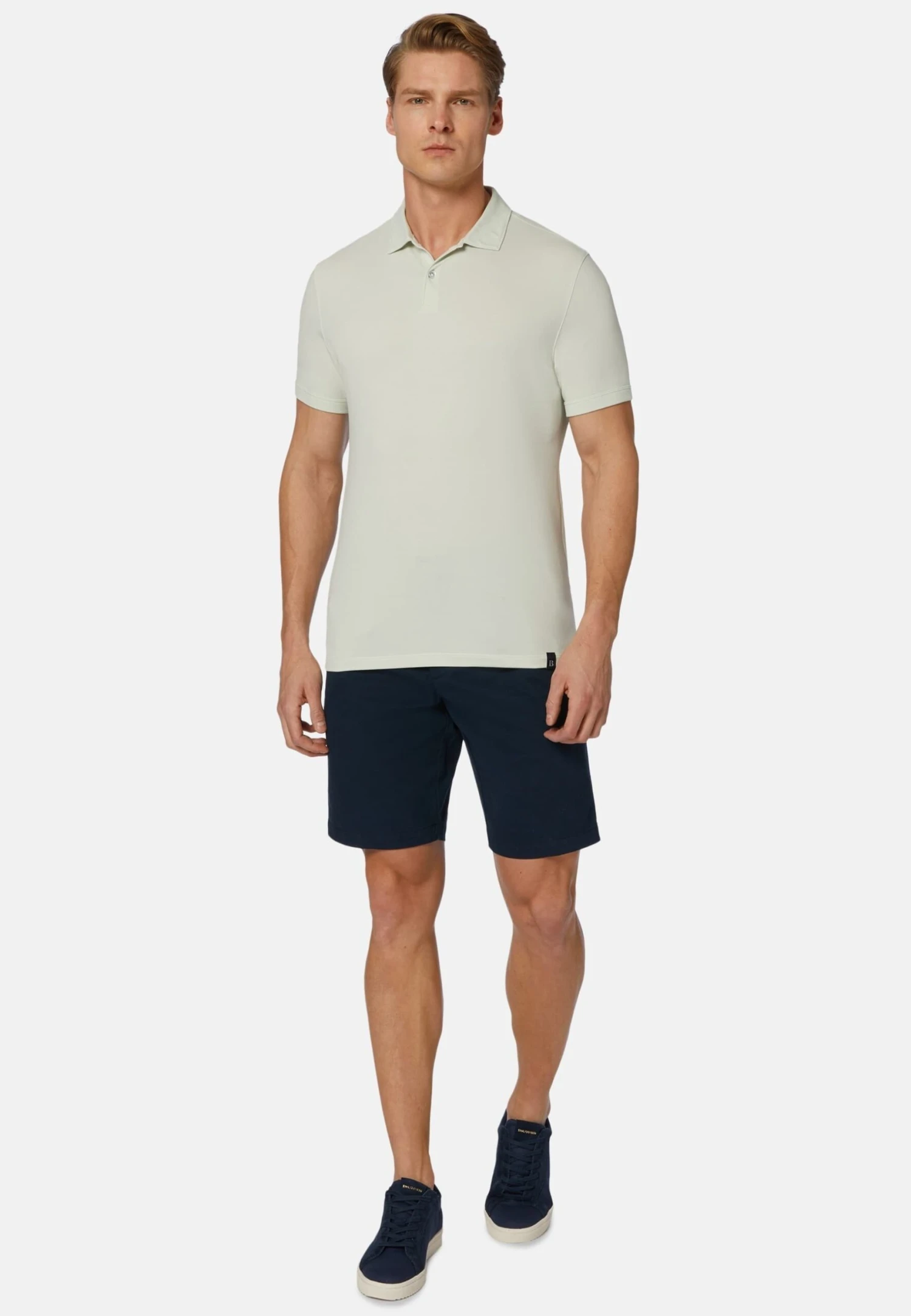 Stretch Summer Bermuda- Shorts - Navy Blue 2 Stretch Summer Bermuda- Shorts - Navy Blue - Afbeelding 2