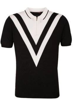 Fein - Poloshirt - Schwarz-Ecru -Next Verkoopwinkel 615dbfc8e12a424a9a7d5e0da8a2490a