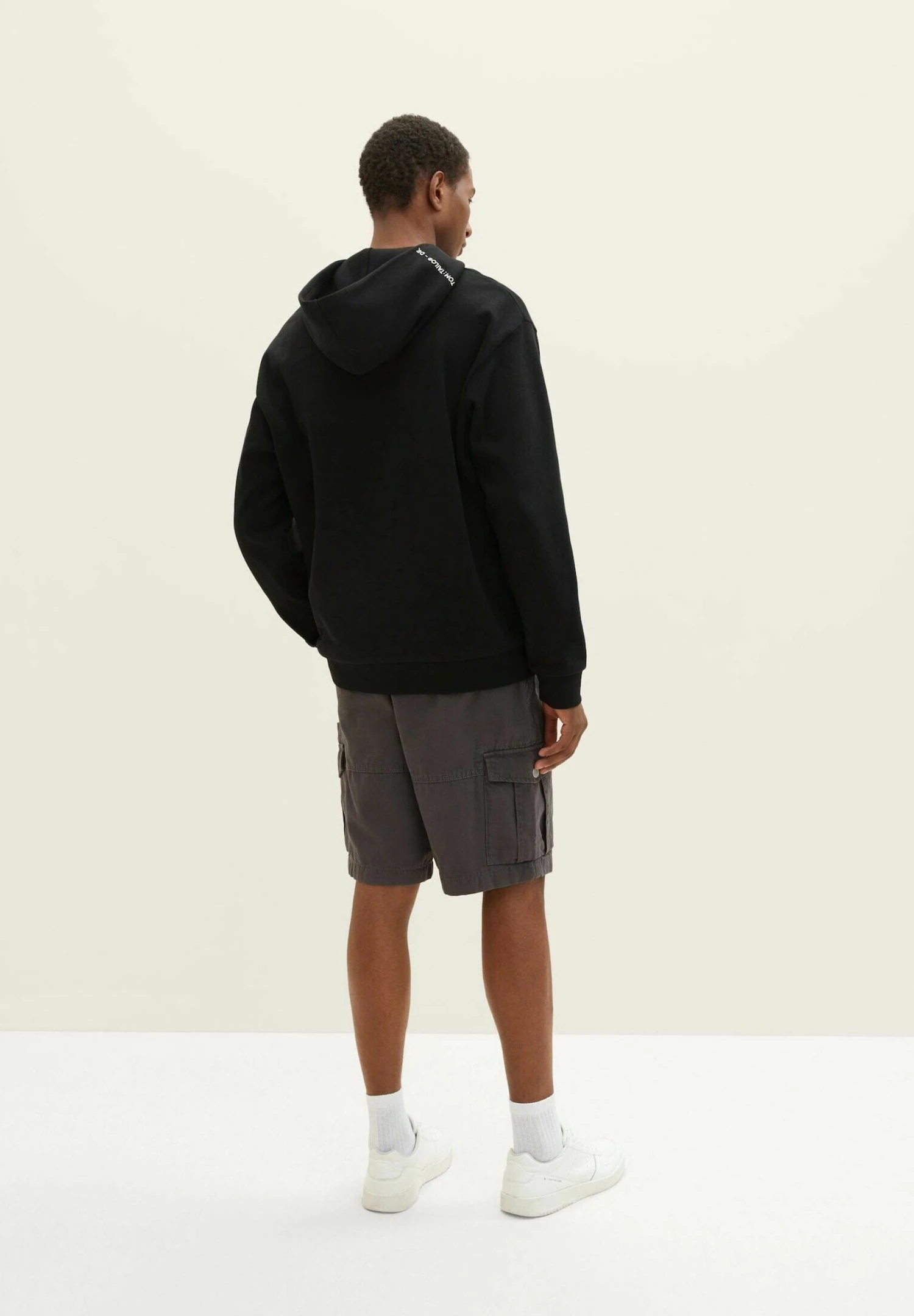 Tom Tailor Shorts - Tarmac Grey 3 Tom Tailor Shorts - Tarmac Grey - Afbeelding 3