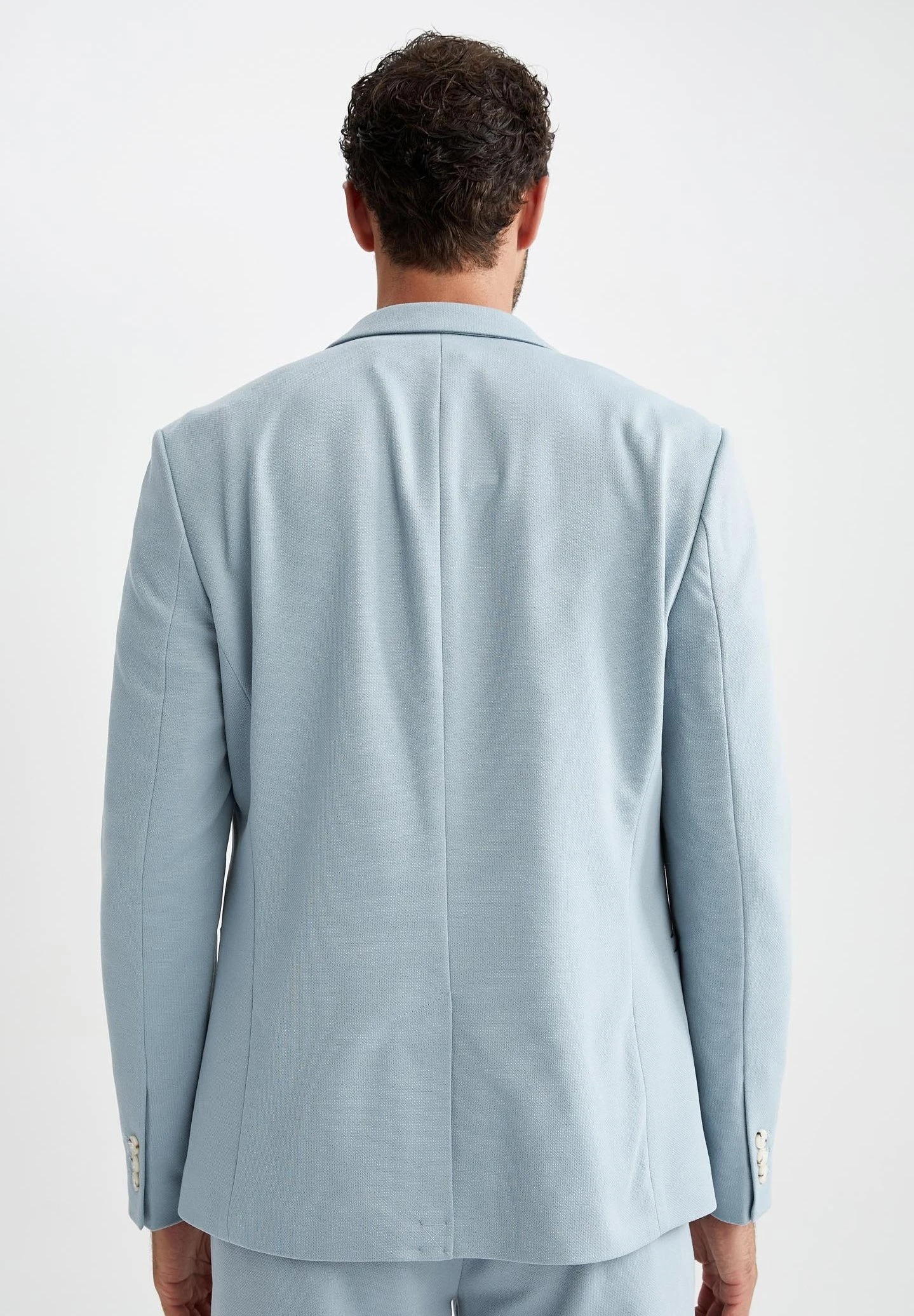 DeFacto Blazer - Blue 3 DeFacto Blazer - Blue - Afbeelding 3