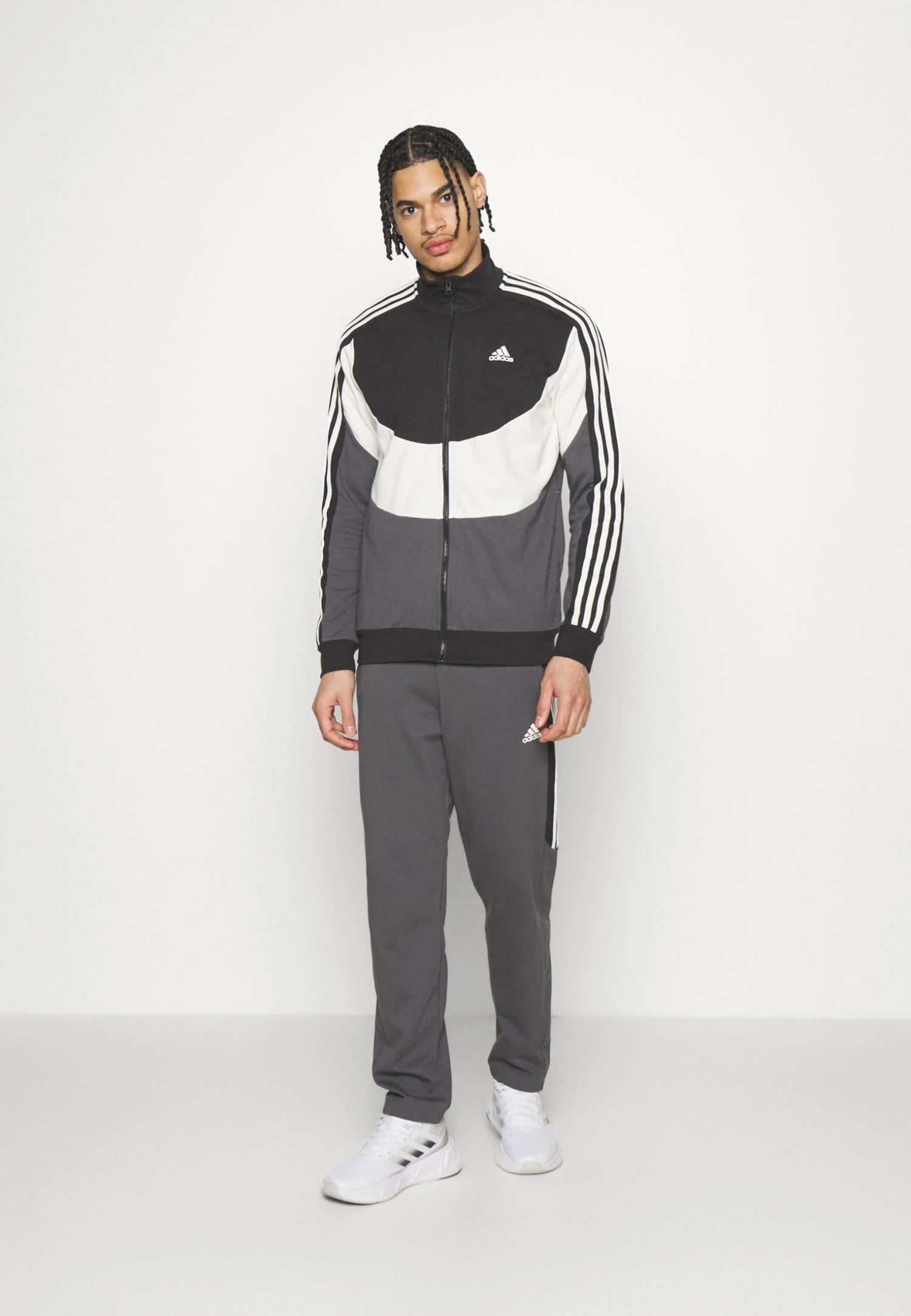 Adidas Sportswear M Cb Ts - Trainingspak - Grey Six 1 Adidas Sportswear M Cb Ts - Trainingspak - Grey Six