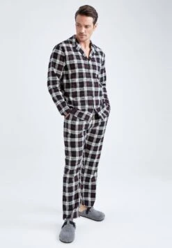 DeFacto Set Regular Fit- Pyjama - Black