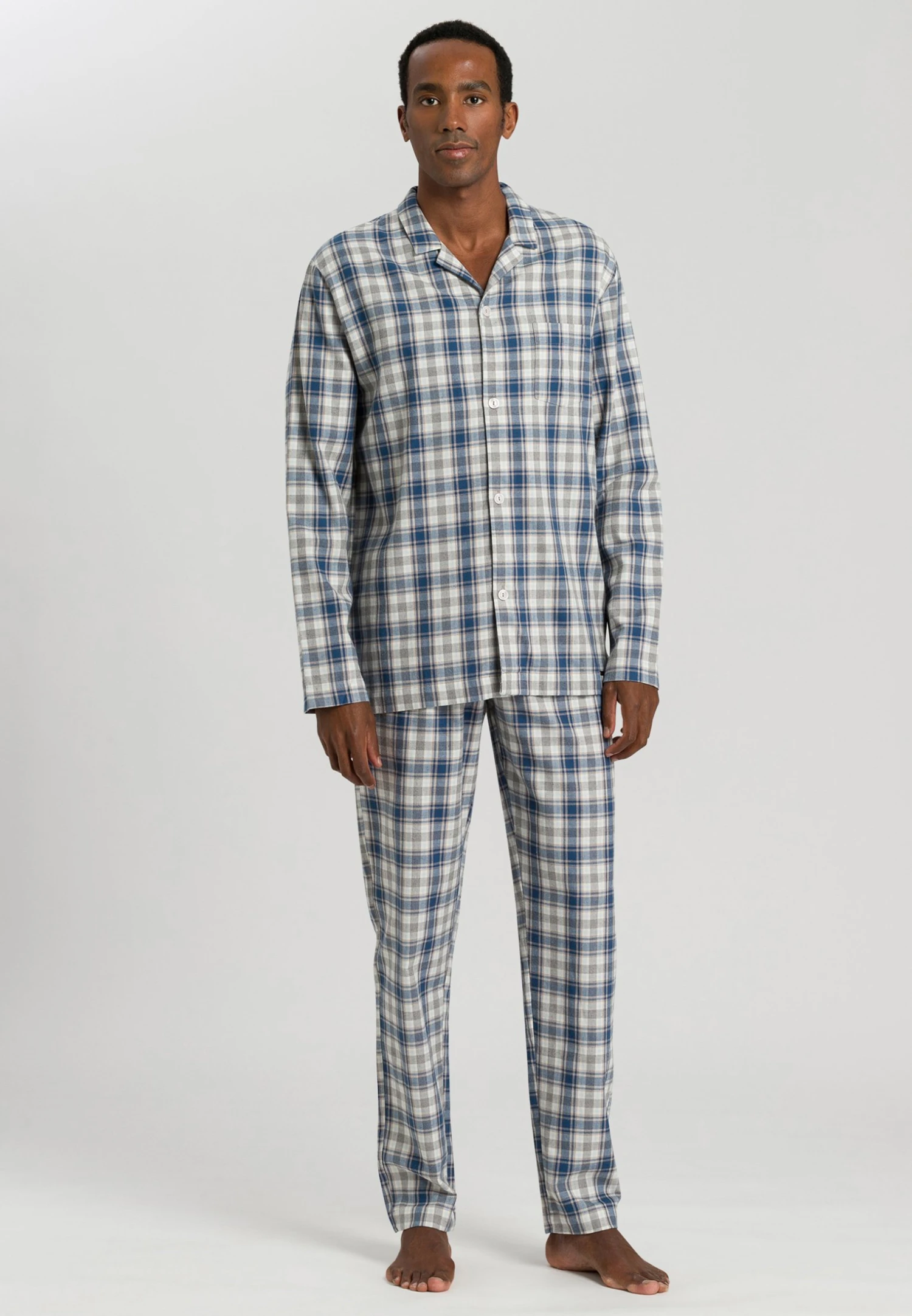 HANRO Cozy Comfort - Pyjama - Cozy Check 1 HANRO Cozy Comfort - Pyjama - Cozy Check