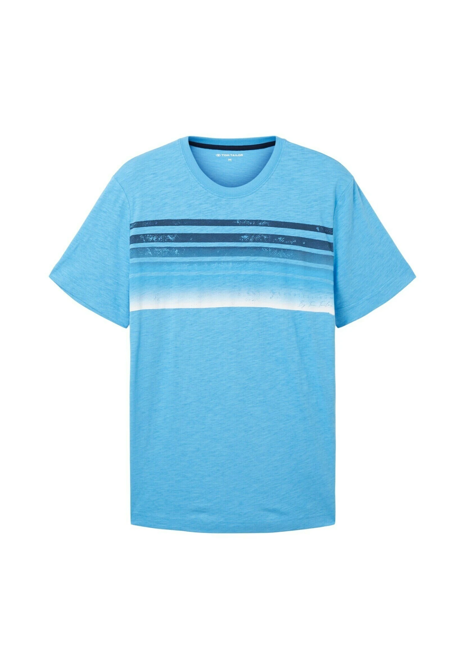 Tom Tailor Mit Print - T-Shirt Print - Rainy Sky Blue 5 Tom Tailor Mit Print - T-Shirt Print - Rainy Sky Blue - Afbeelding 5