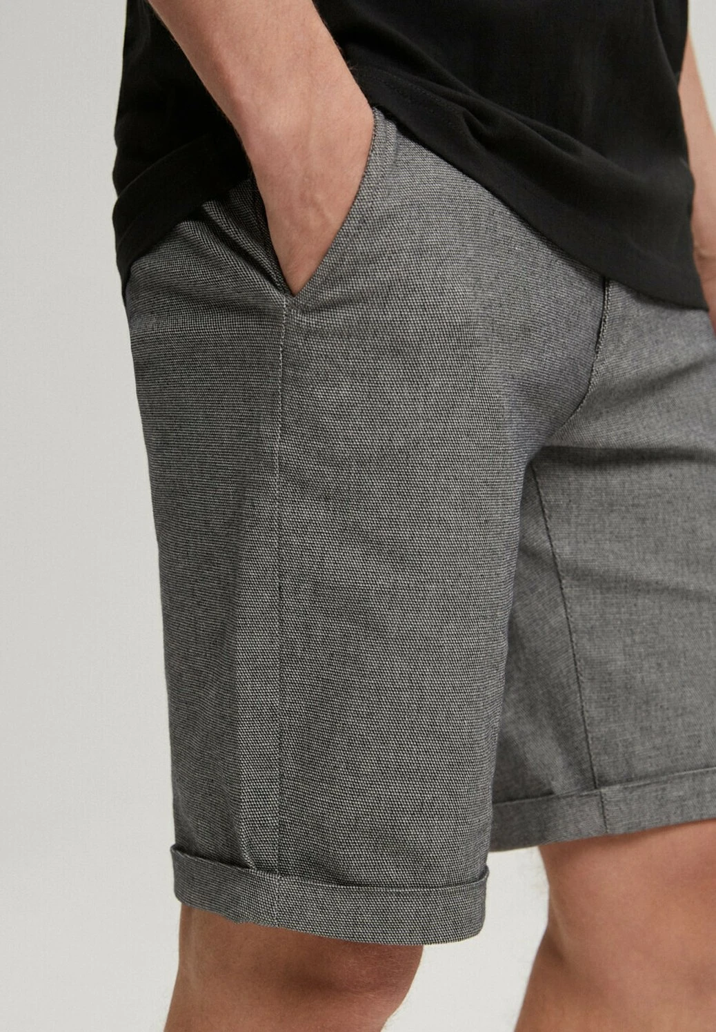 Diverse Prm Sh - Shorts - GreyMelange 4 Diverse Prm Sh - Shorts - GreyMelange - Afbeelding 4