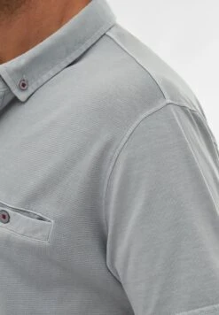 With Textured Front - Poloshirt - Gris Claro 9 With Textured Front - Poloshirt - Gris Claro -Next Verkoopwinkel 6975f0de16304e448b9bf6abb531202d