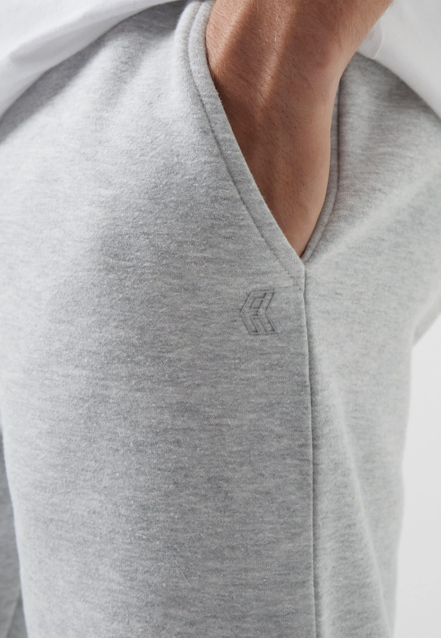 French Connection Trainingsbroek - Lgt Grey Marl 4 French Connection Trainingsbroek - Lgt Grey Marl - Afbeelding 4