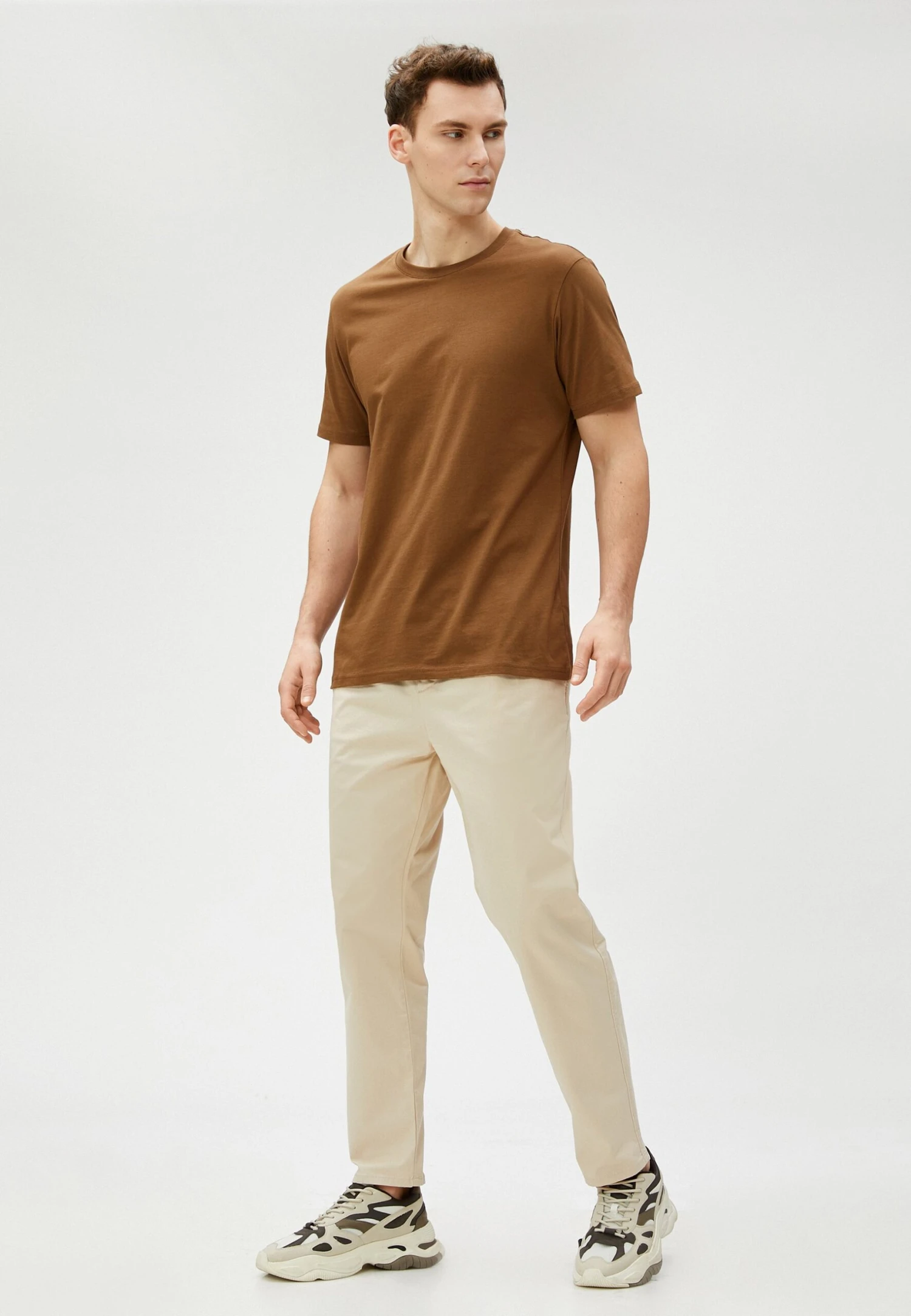 Koton Elastic Waist Pocket Detailed - Broek - Beige 5 Koton Elastic Waist Pocket Detailed - Broek - Beige - Afbeelding 5